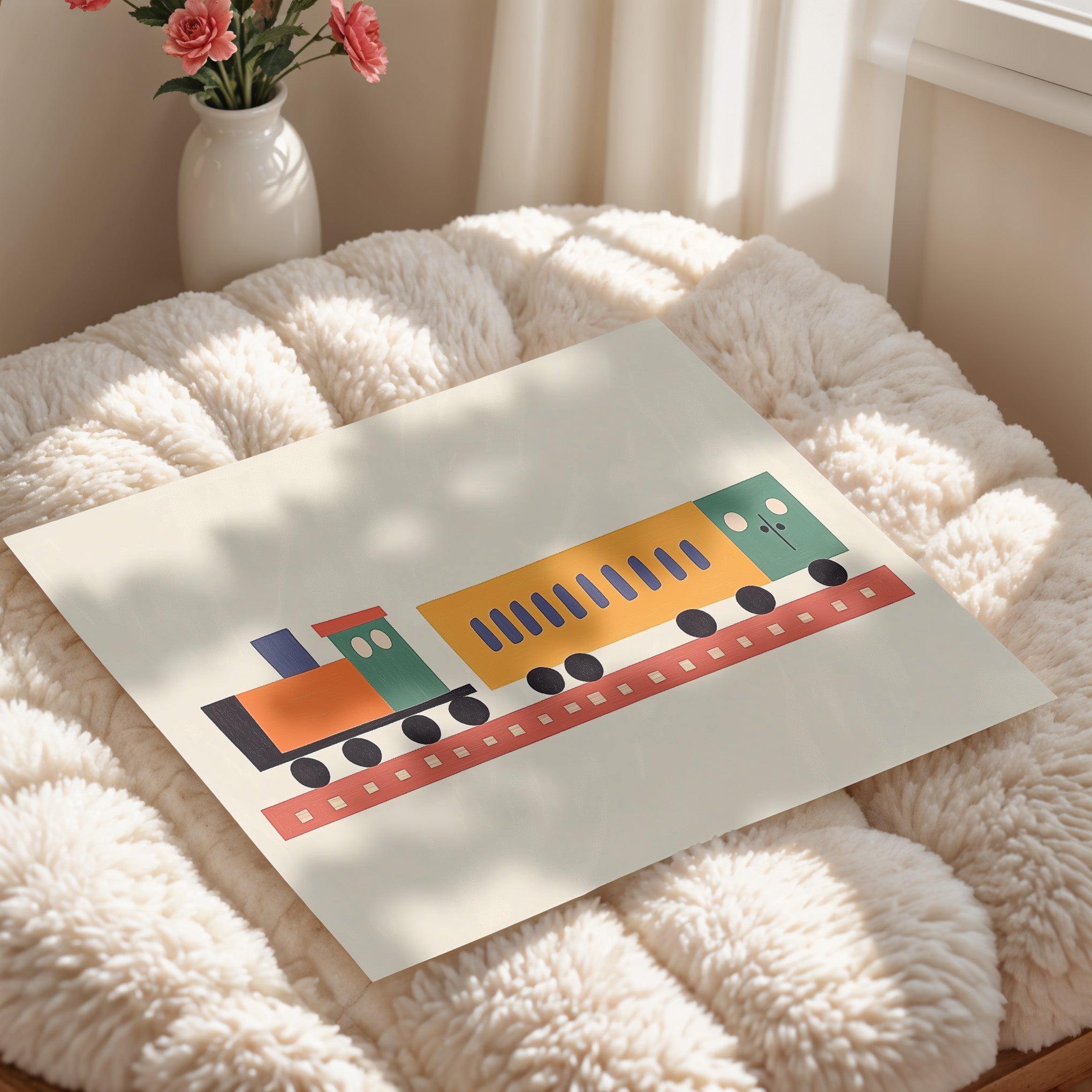 Color Block Train