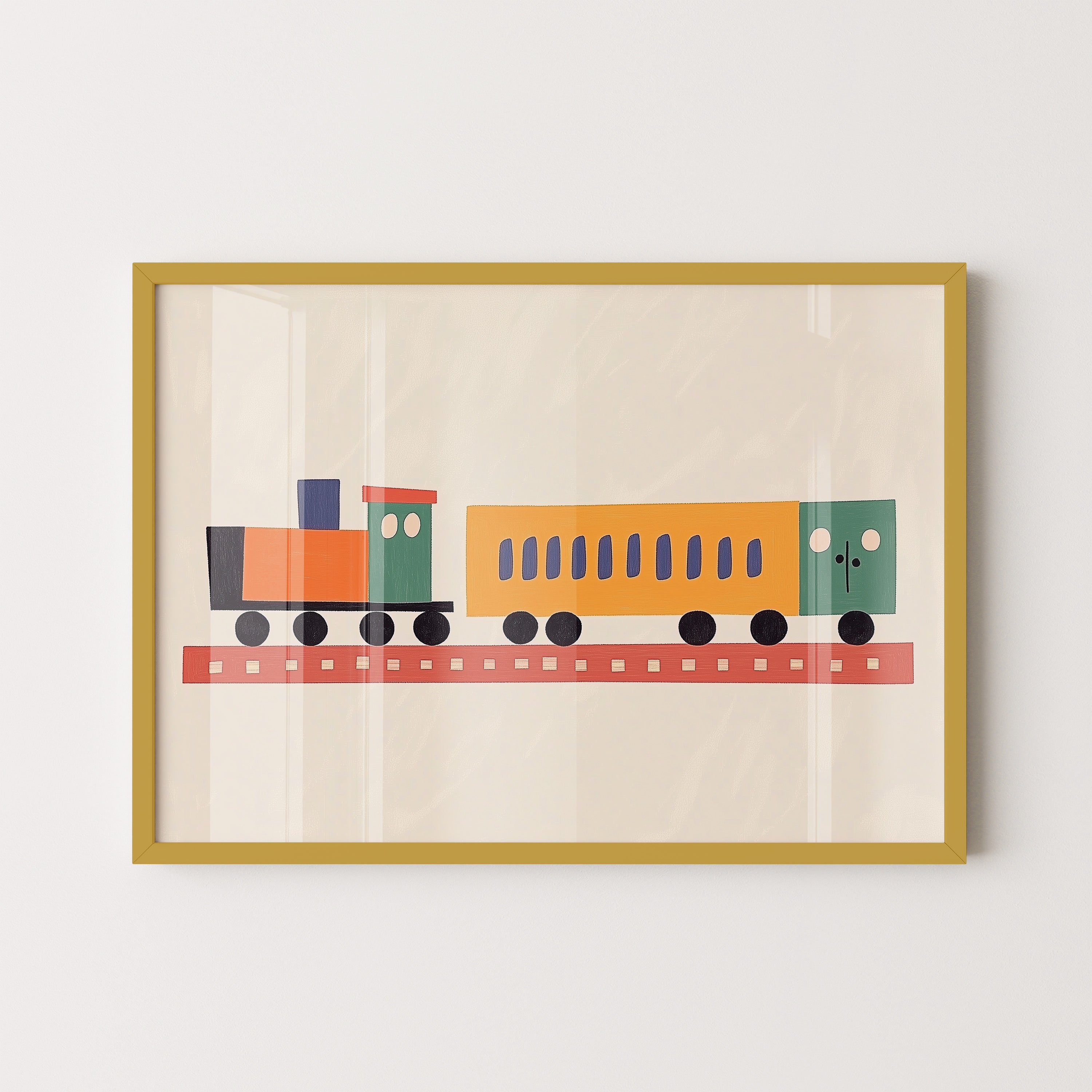 Color Block Train