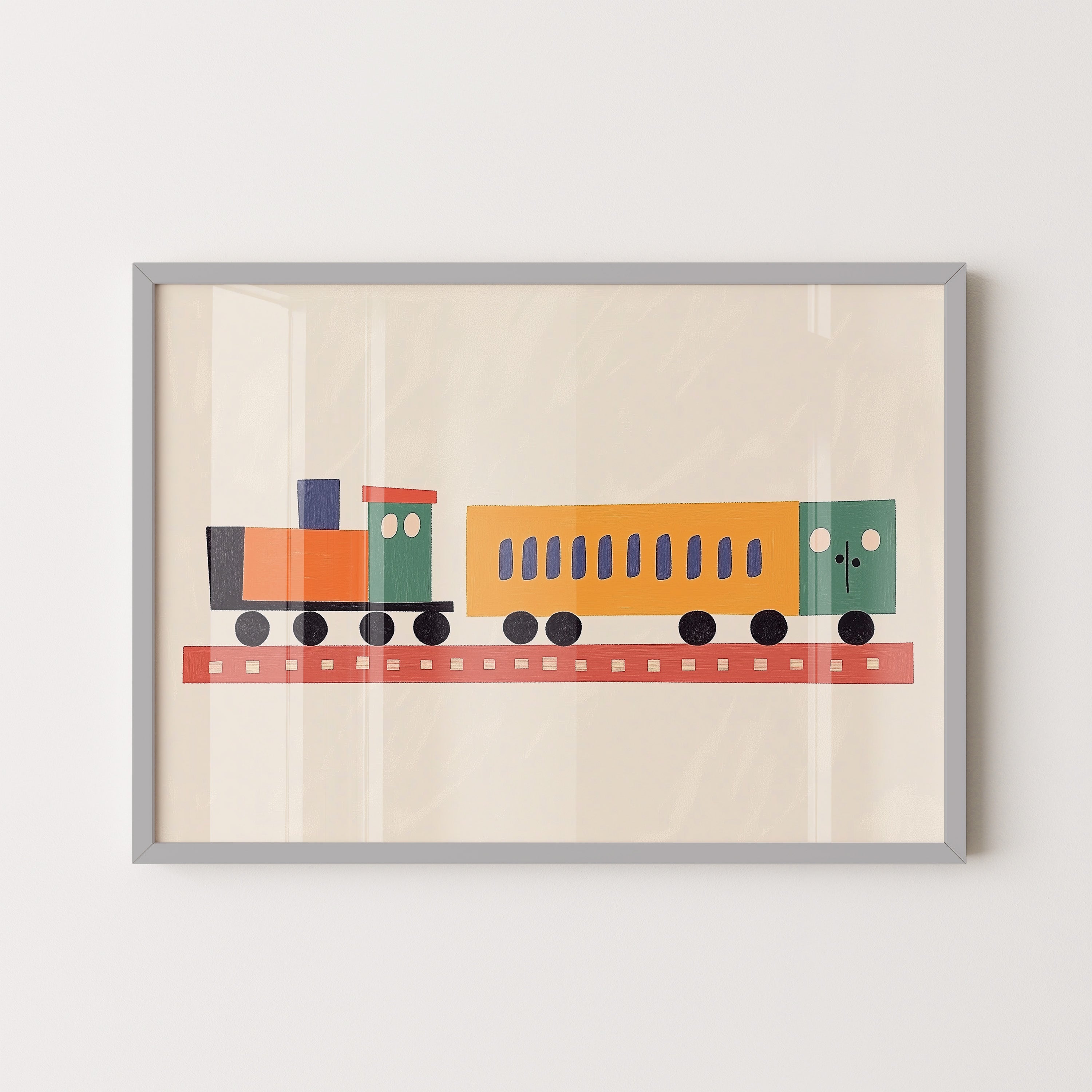 Color Block Train