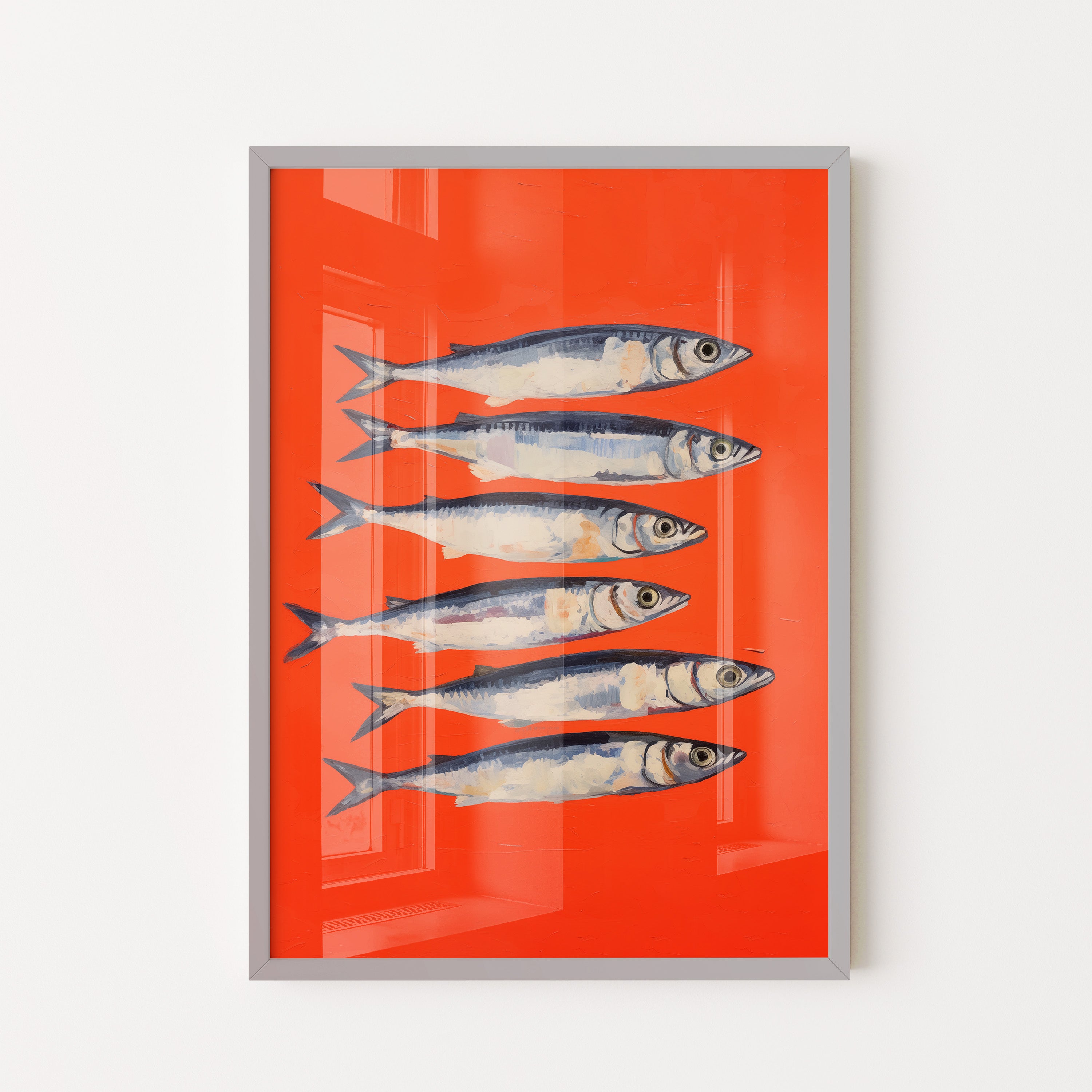 Bold Sardines Red Statement