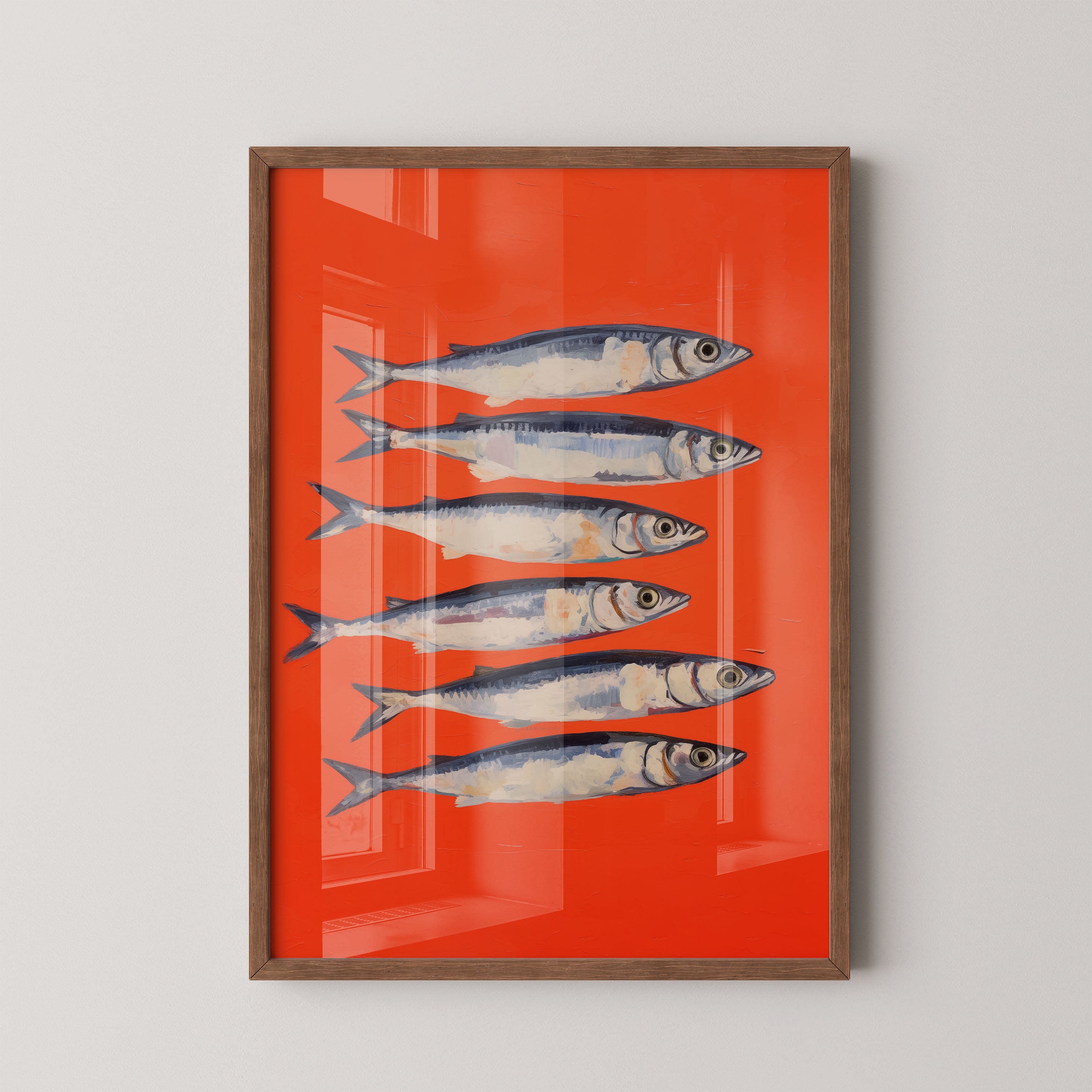 Bold Sardines Red Statement