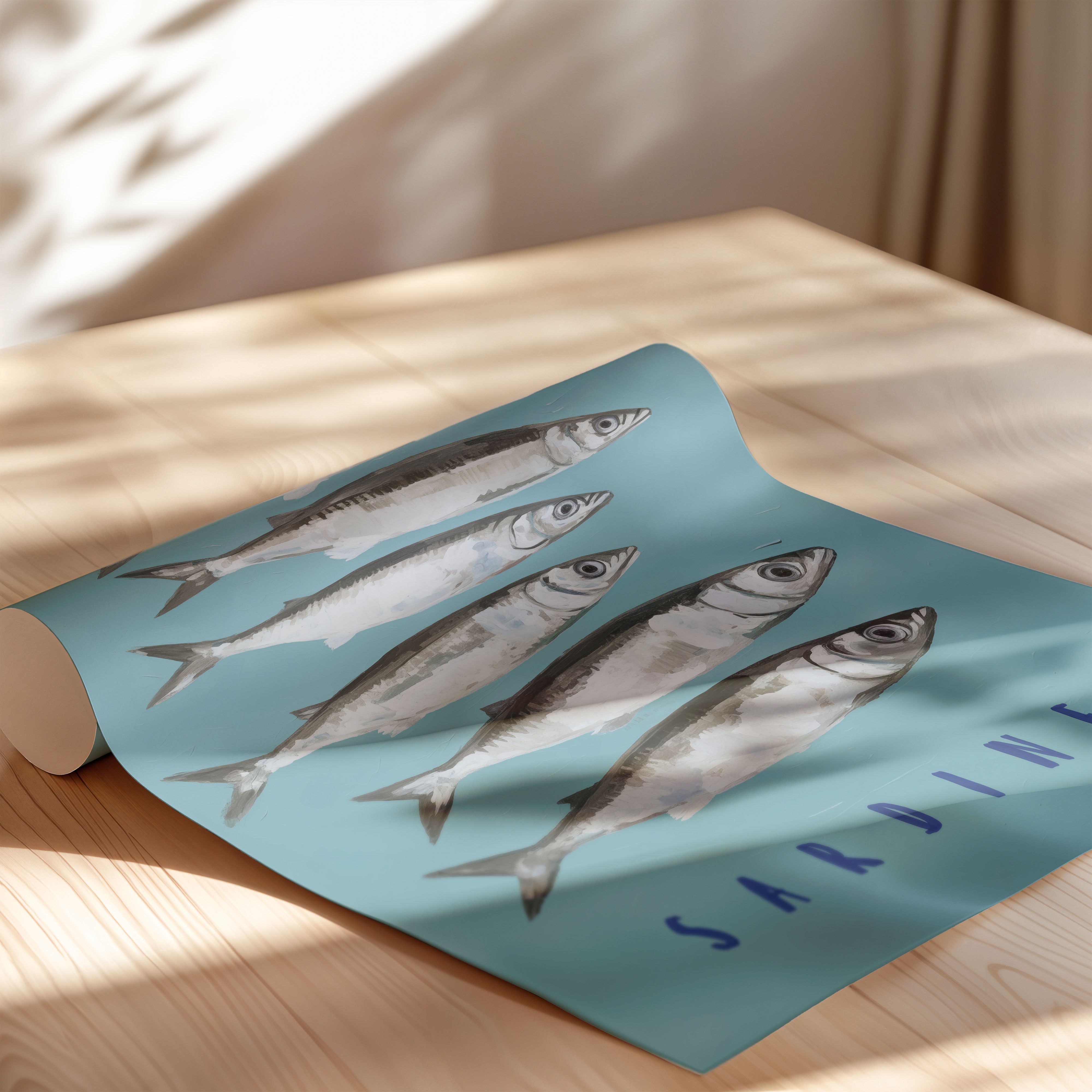 Sardines Coastal Kitchen Study