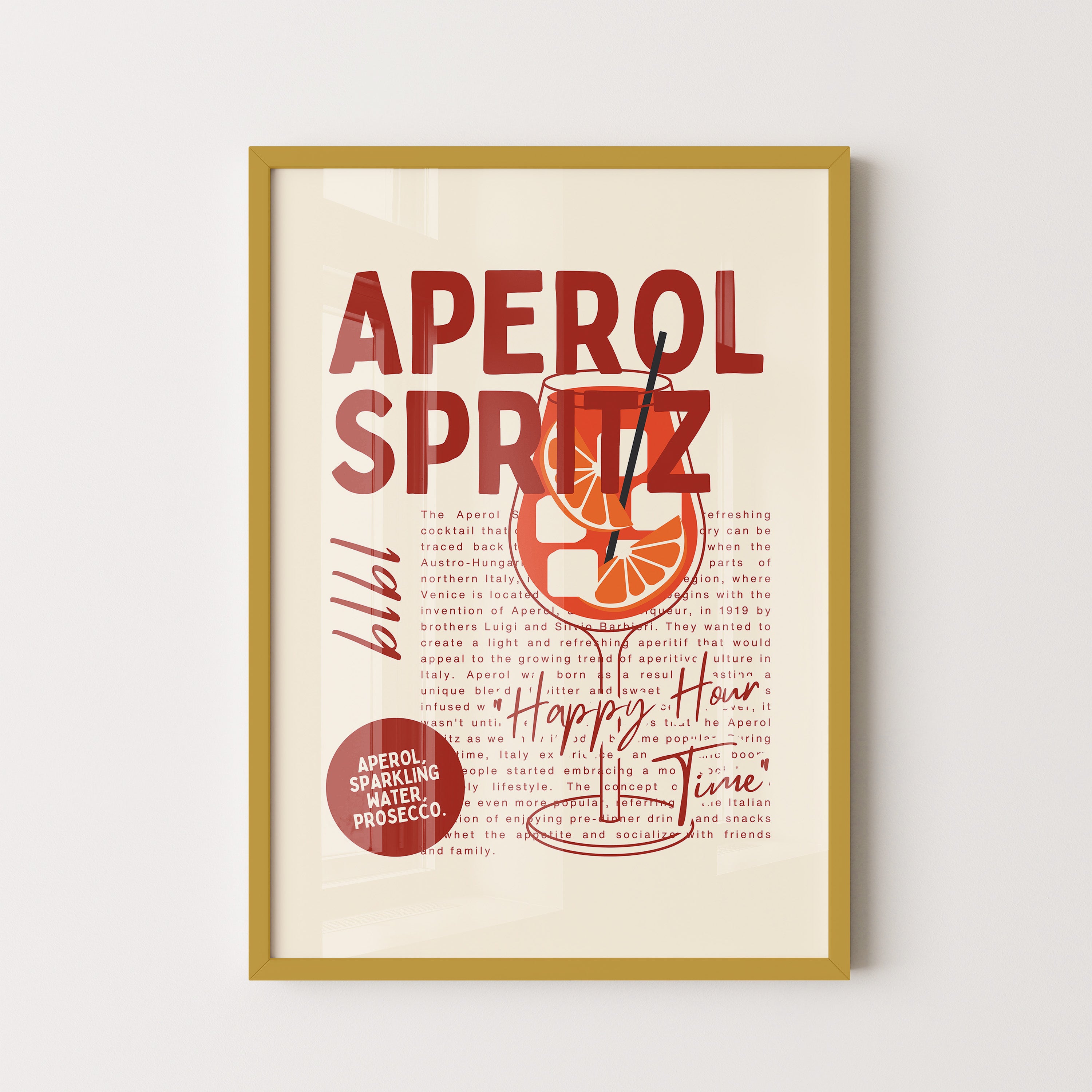 Aperol Spritz Happy Hour Vibe