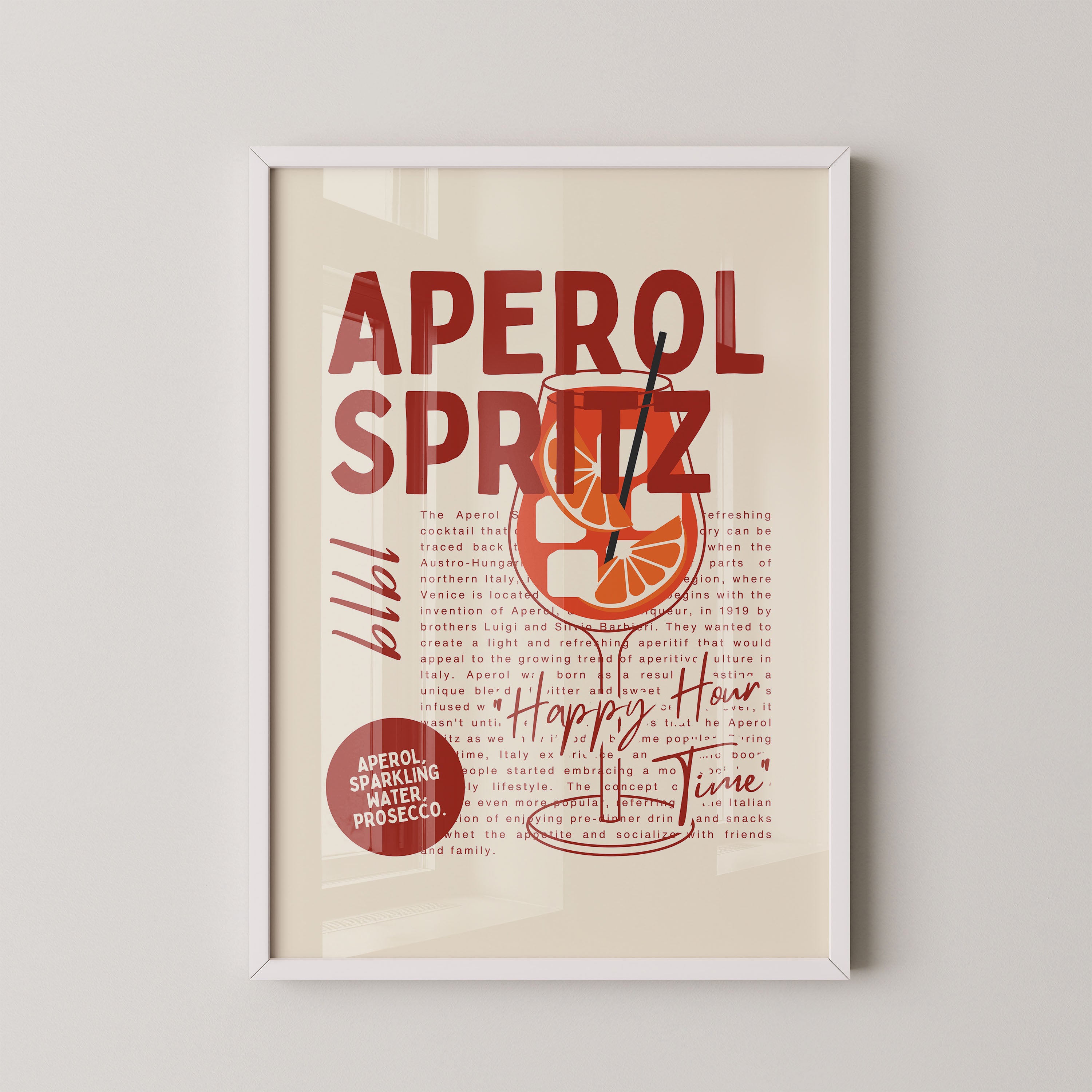 Aperol Spritz Happy Hour Vibe