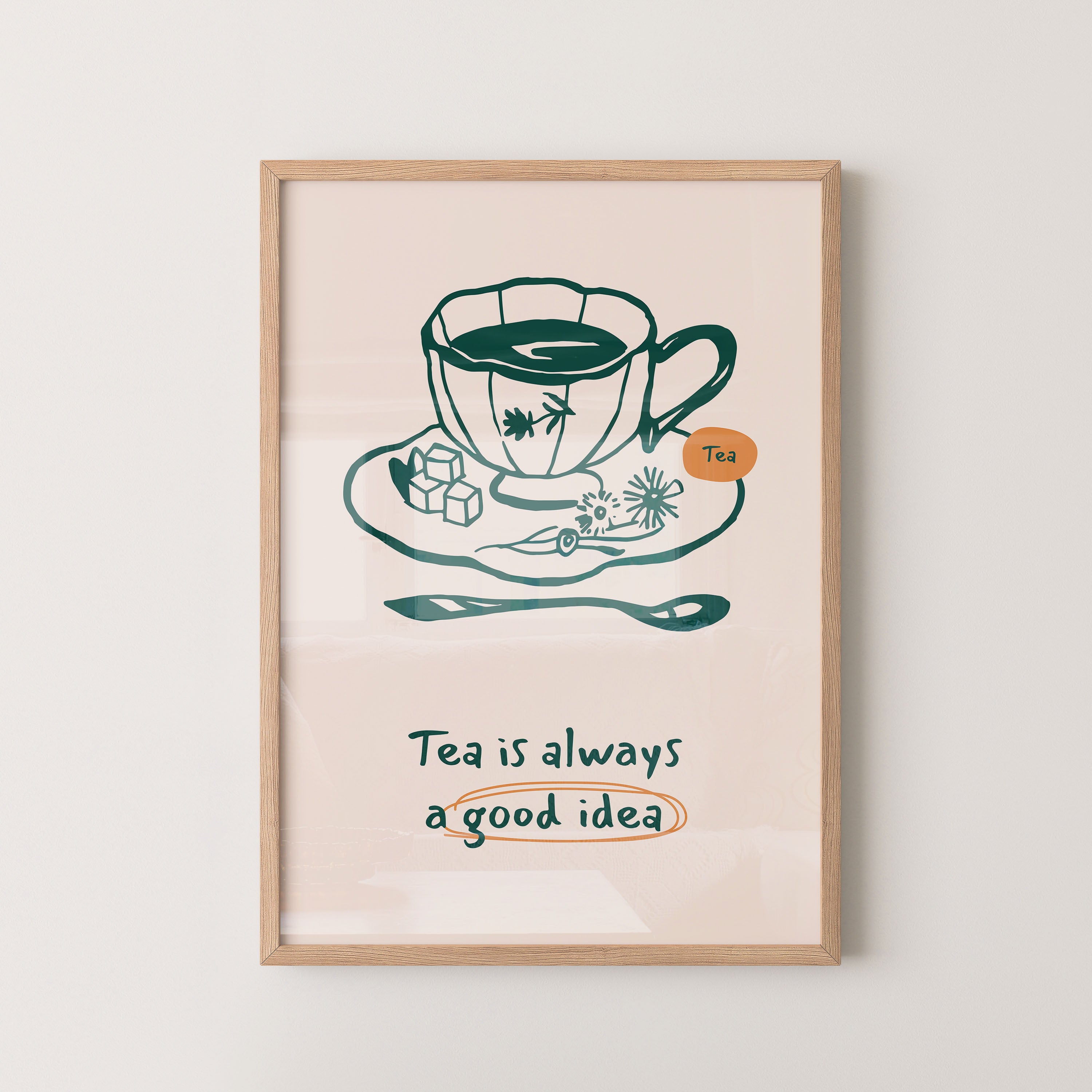 Quiet Morning Tea Moment