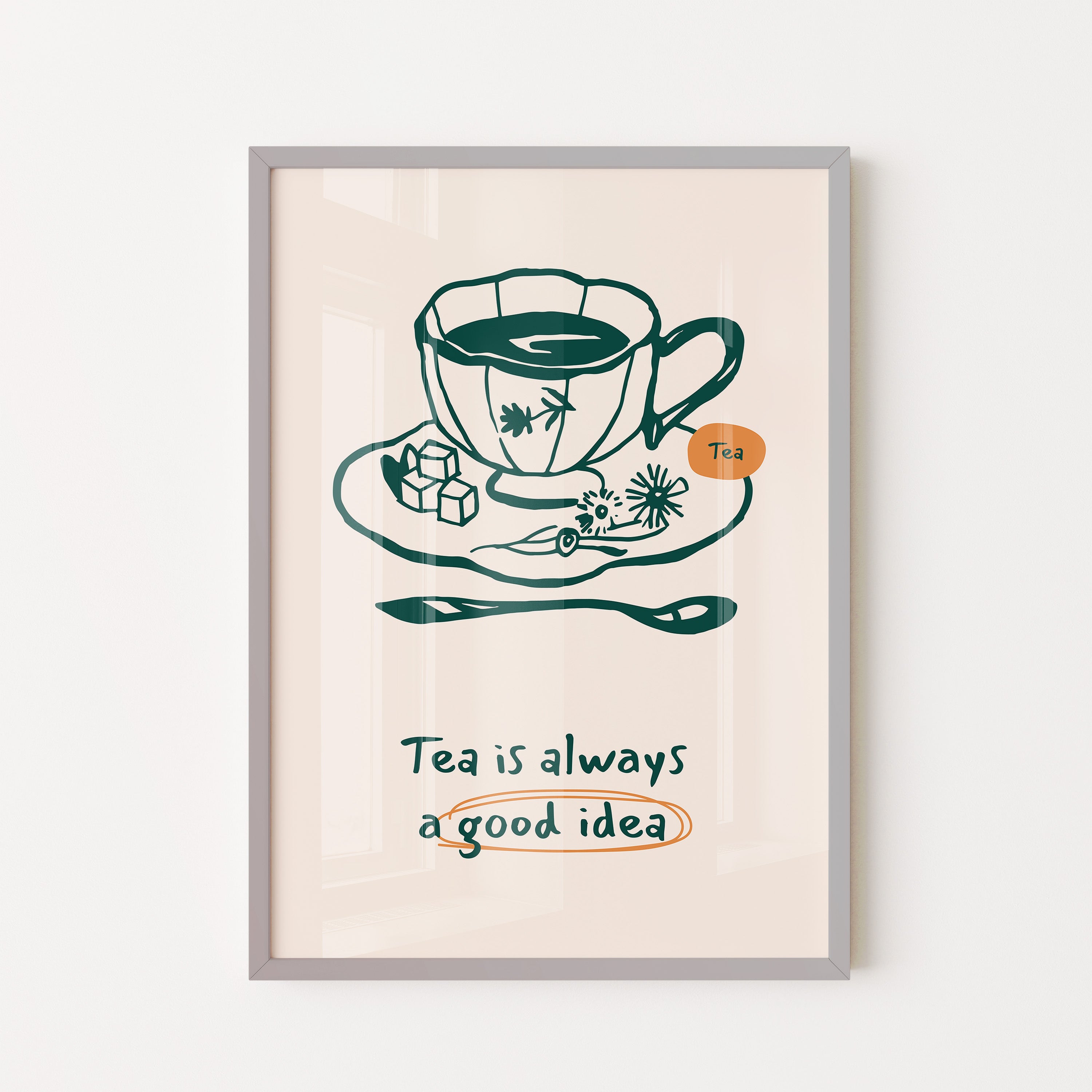 Quiet Morning Tea Moment