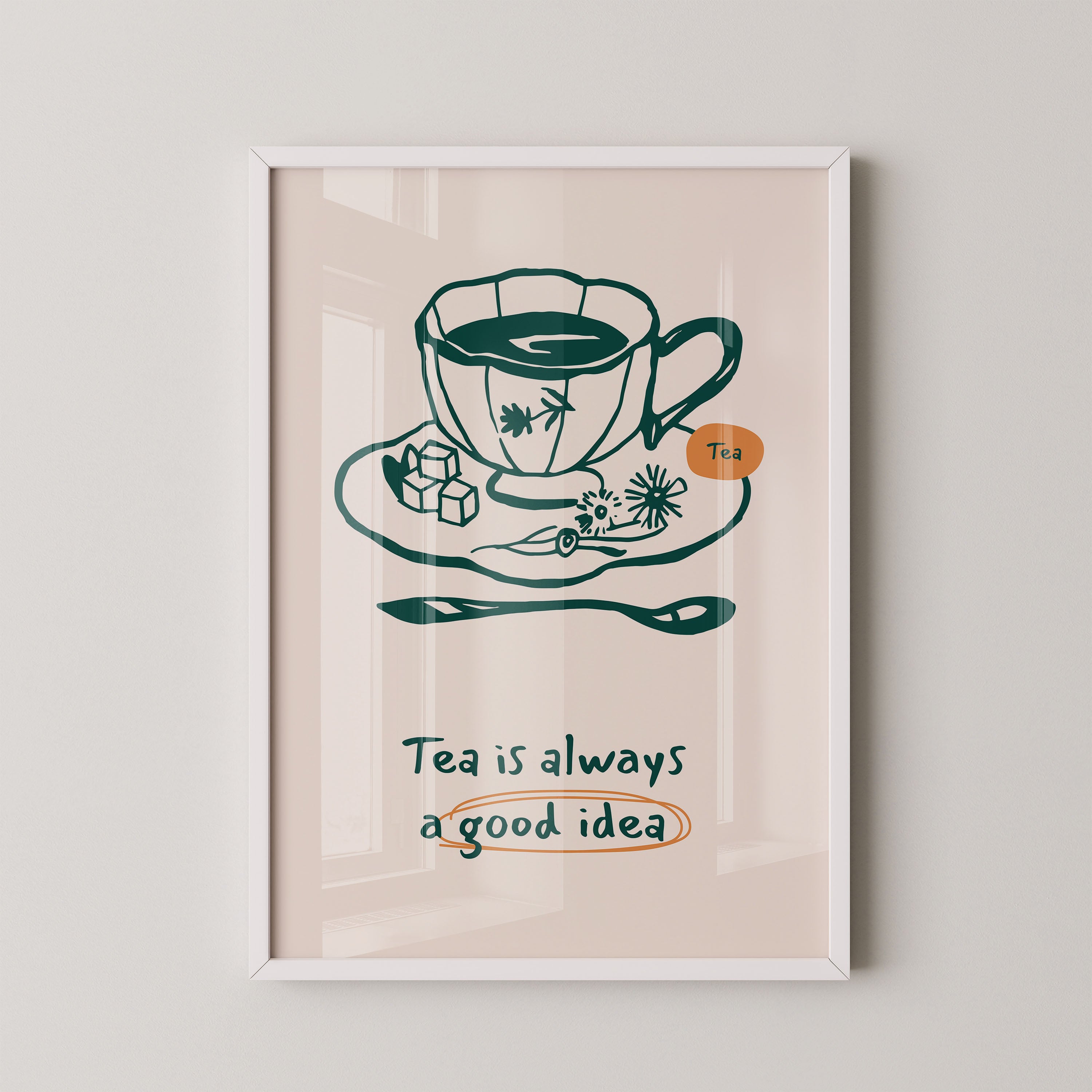 Quiet Morning Tea Moment
