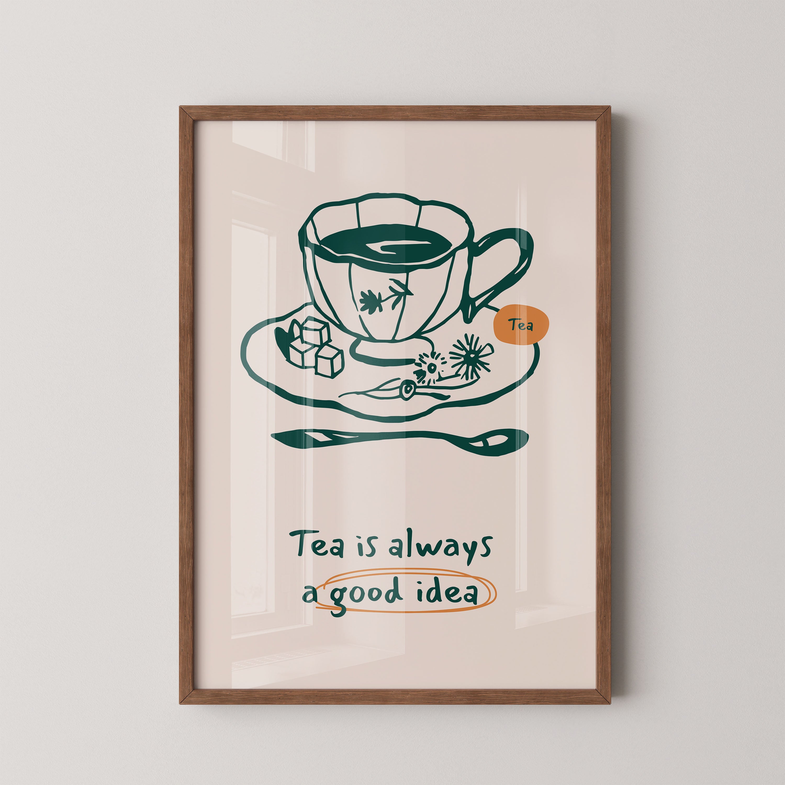 Quiet Morning Tea Moment