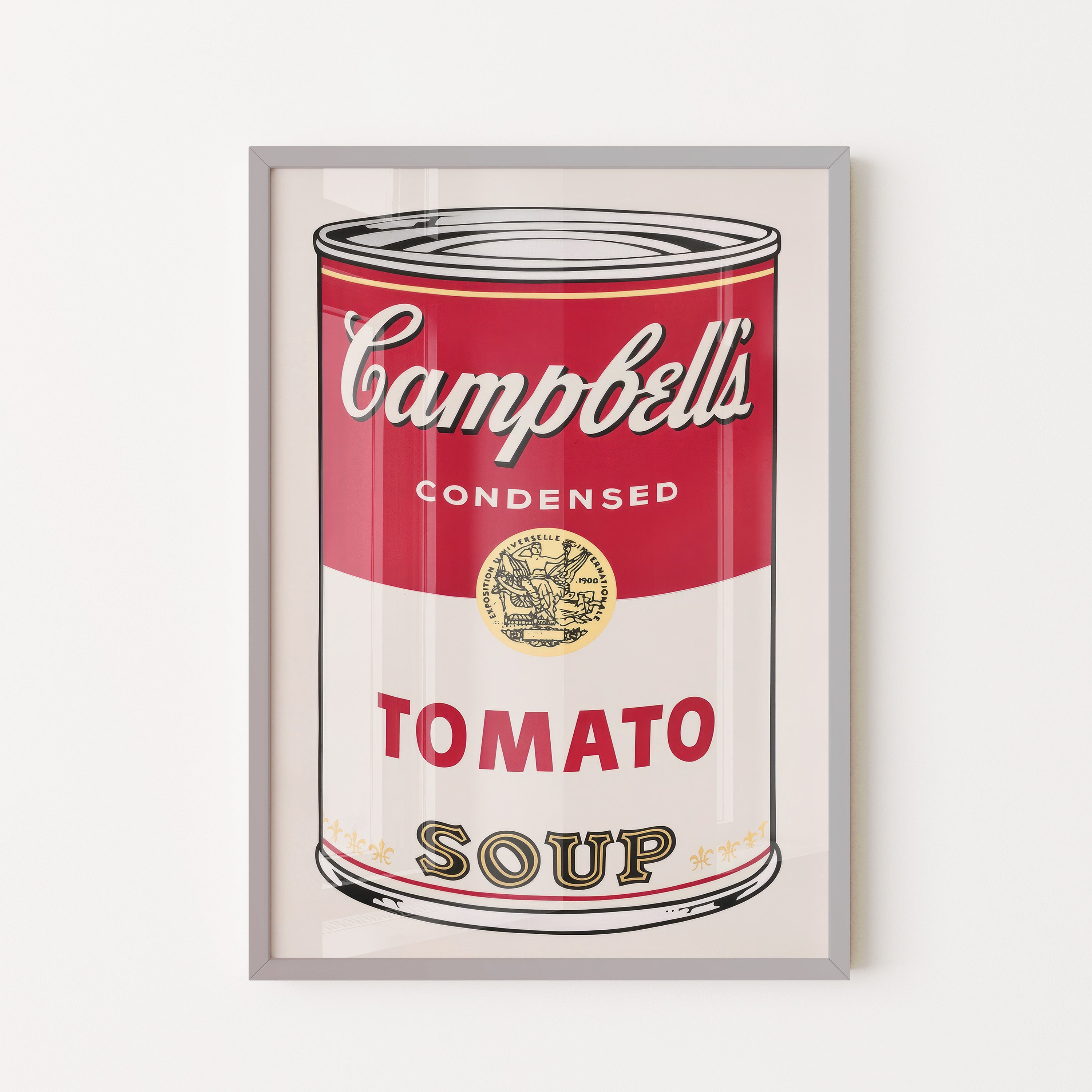 Vintage Tomato Soup Can Pop Art