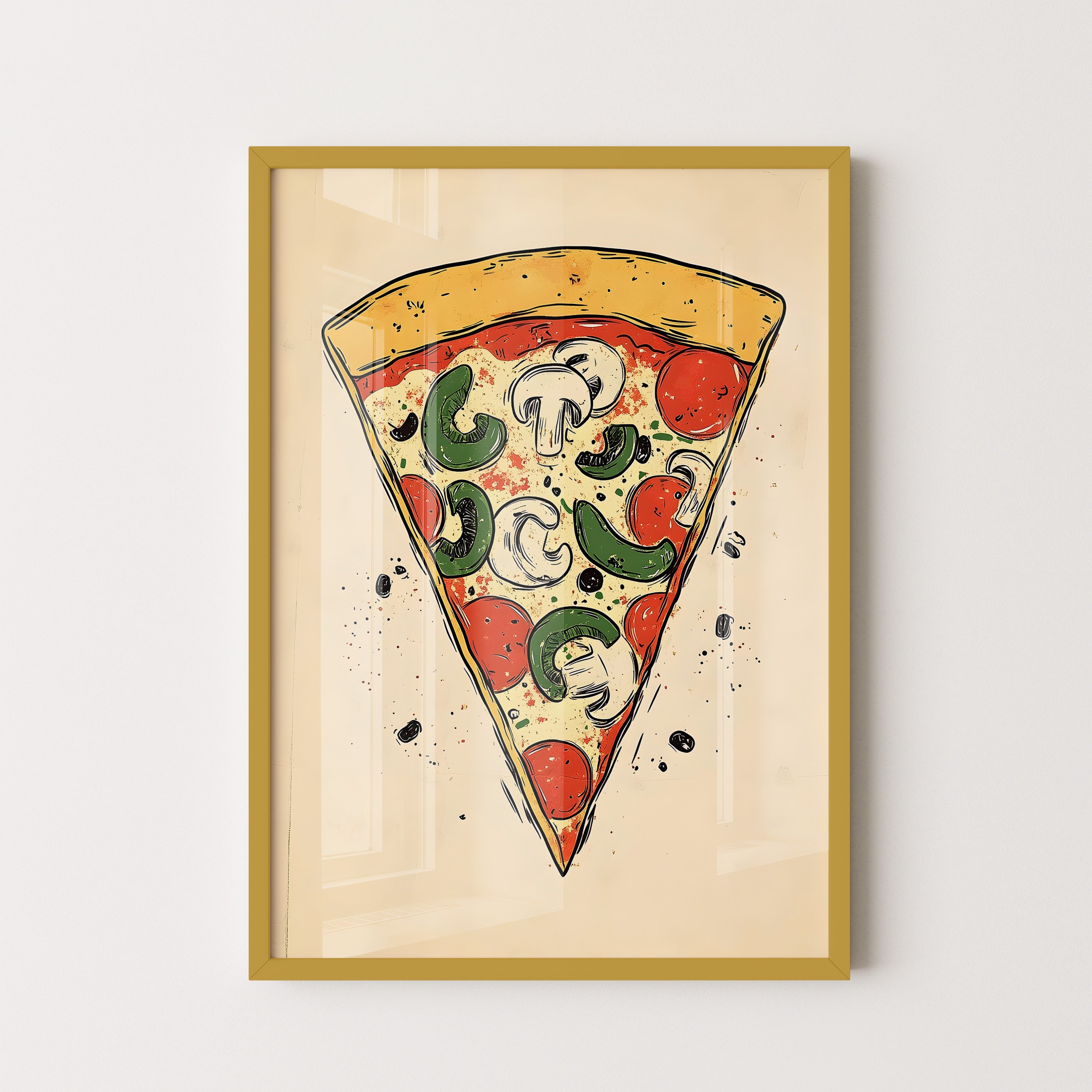 Classic Slice Illustration