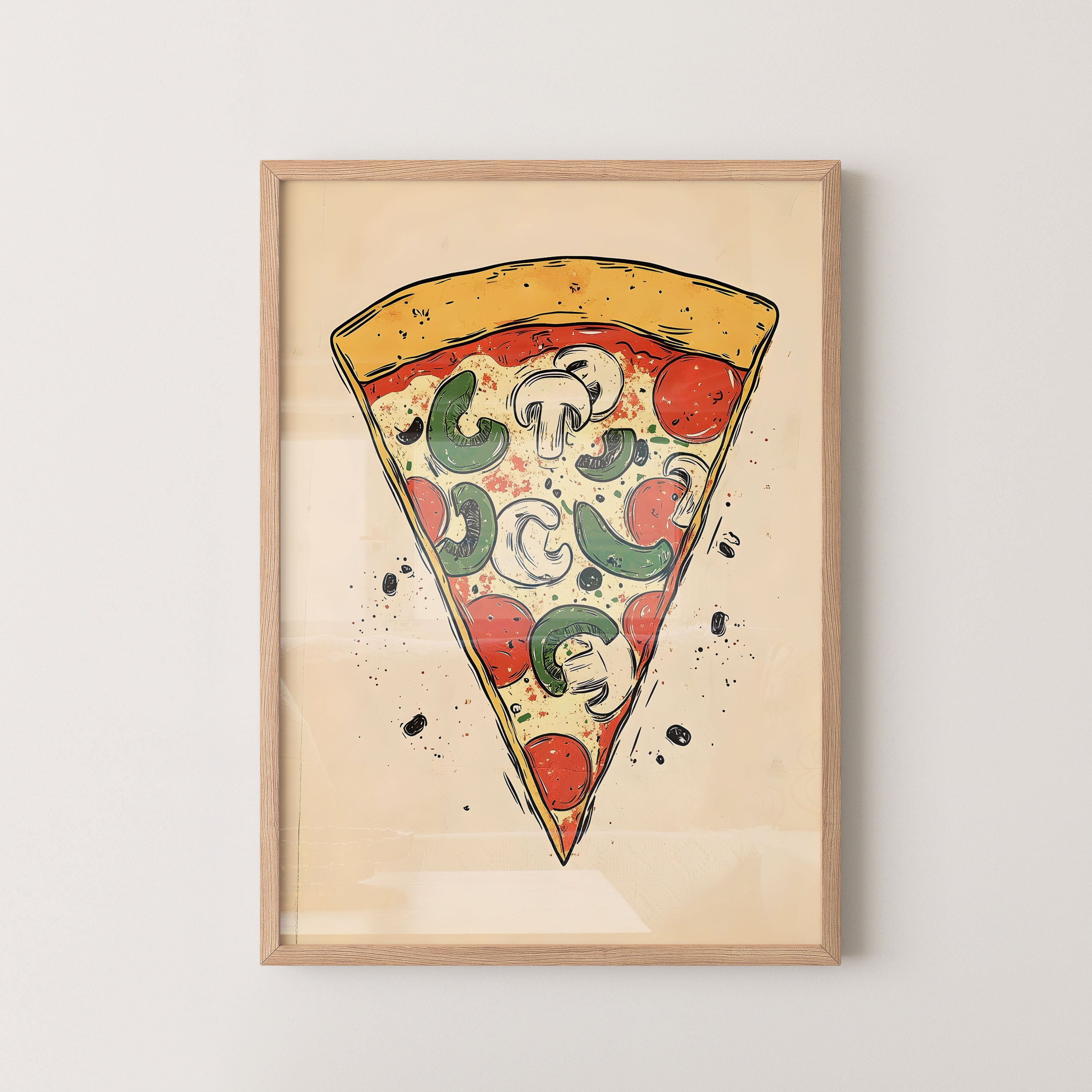 Classic Slice Illustration
