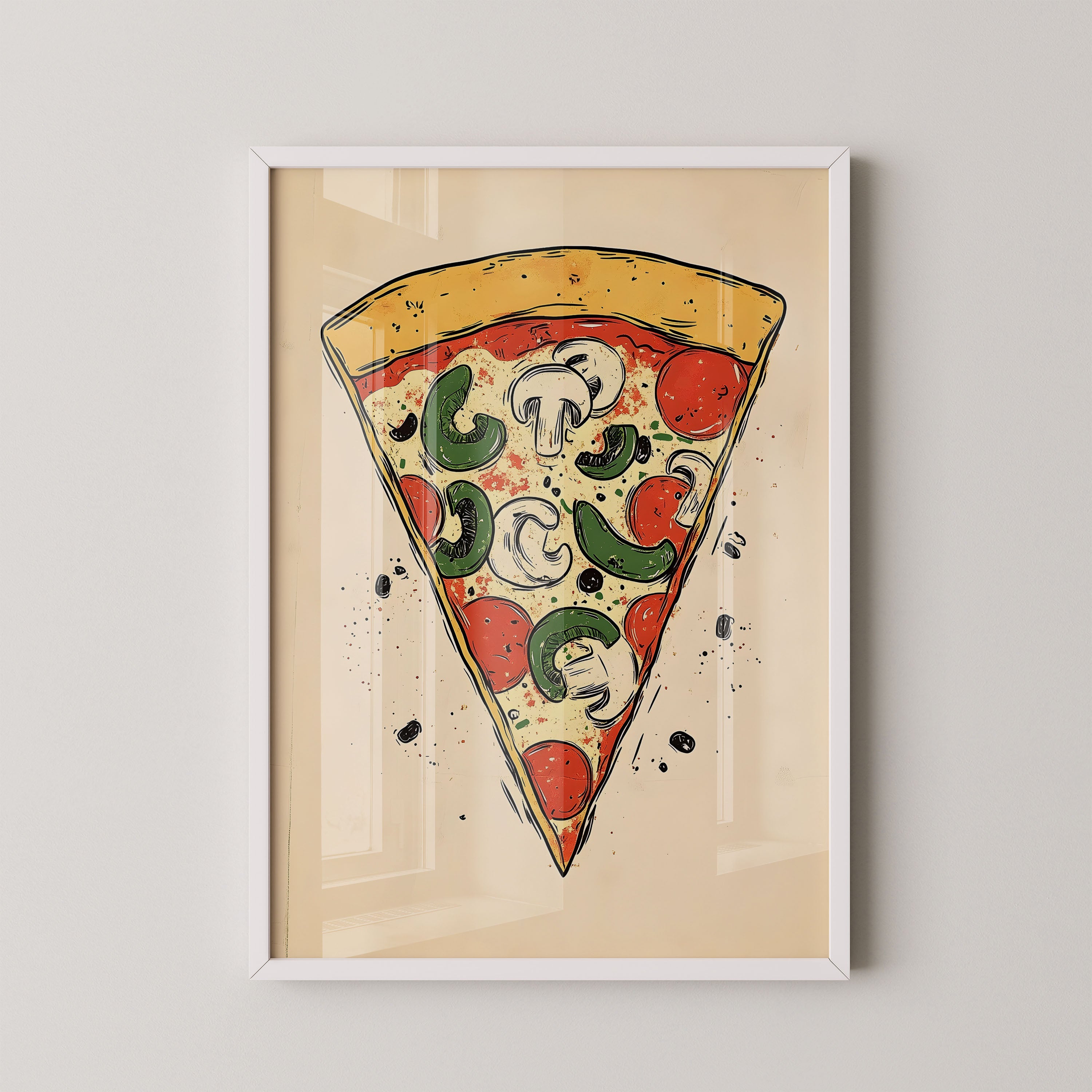 Classic Slice Illustration