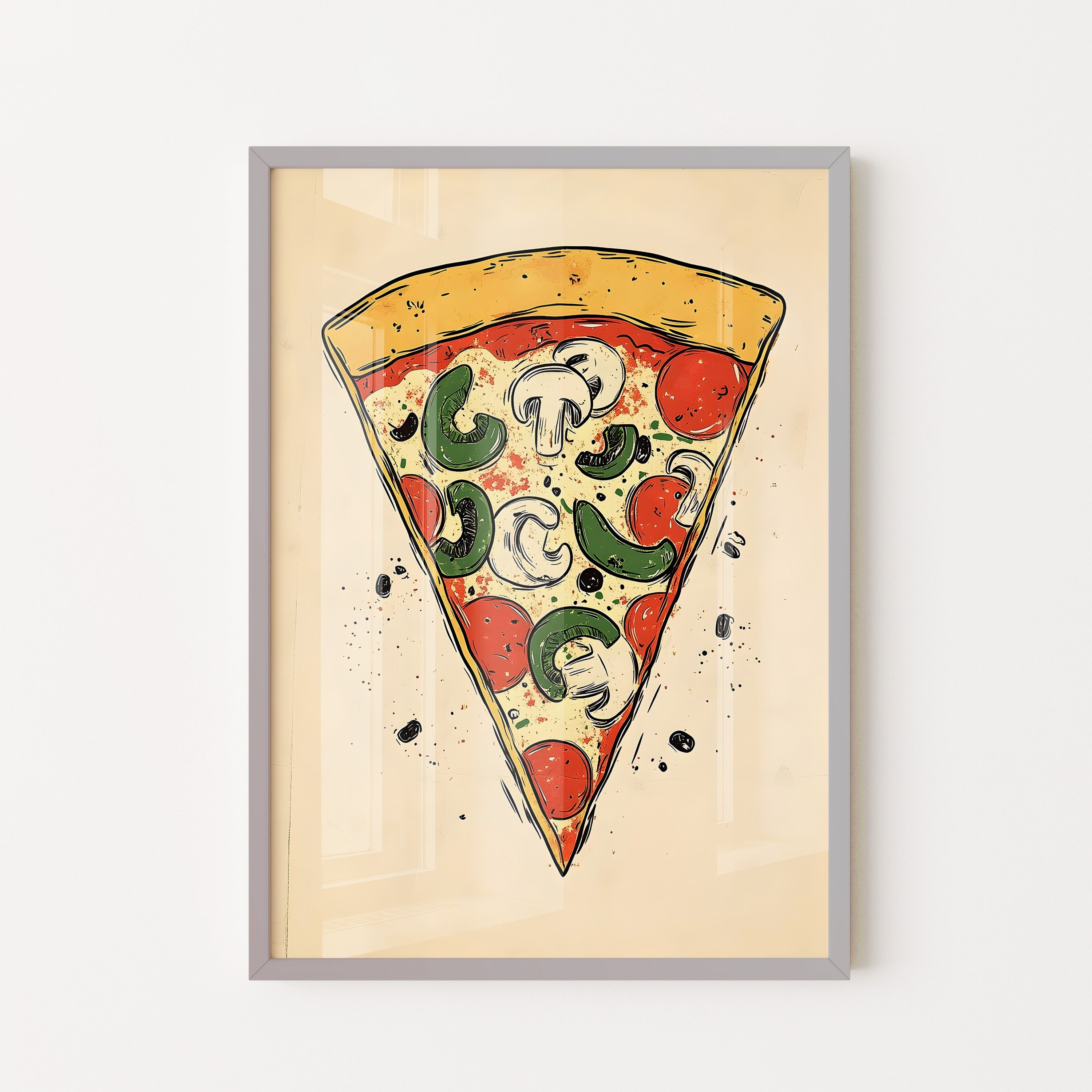 Classic Slice Illustration