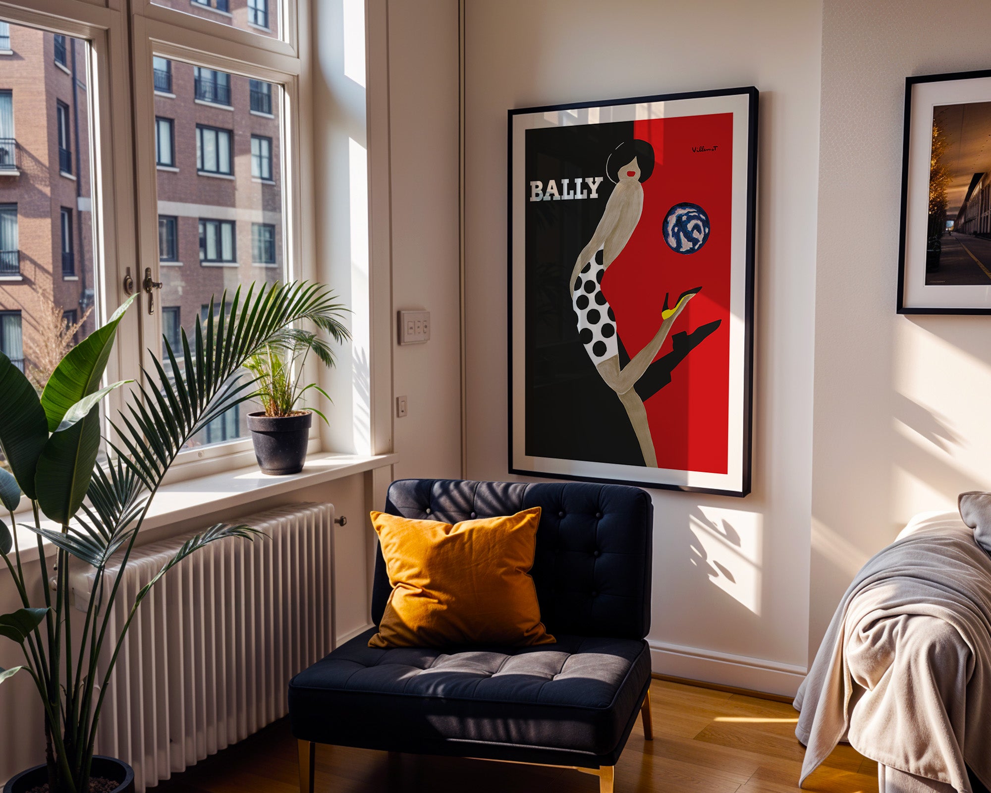 Bally Polka Dot Fashion Poster