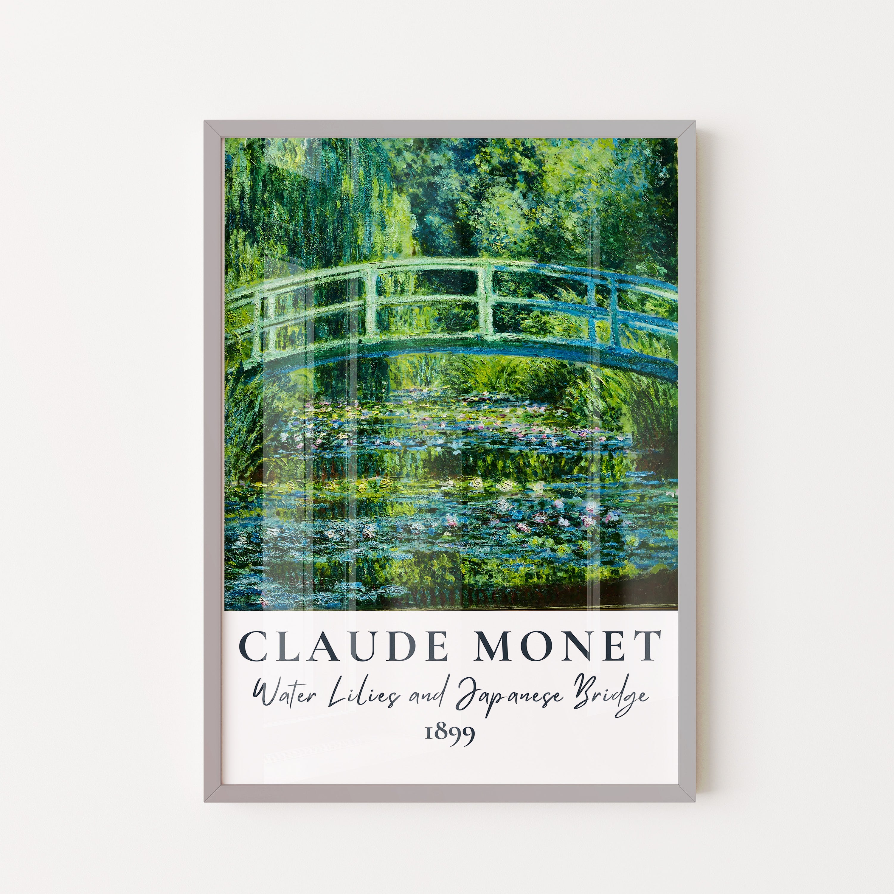 Water Lilies & Japanese Bridge – Claude Monet