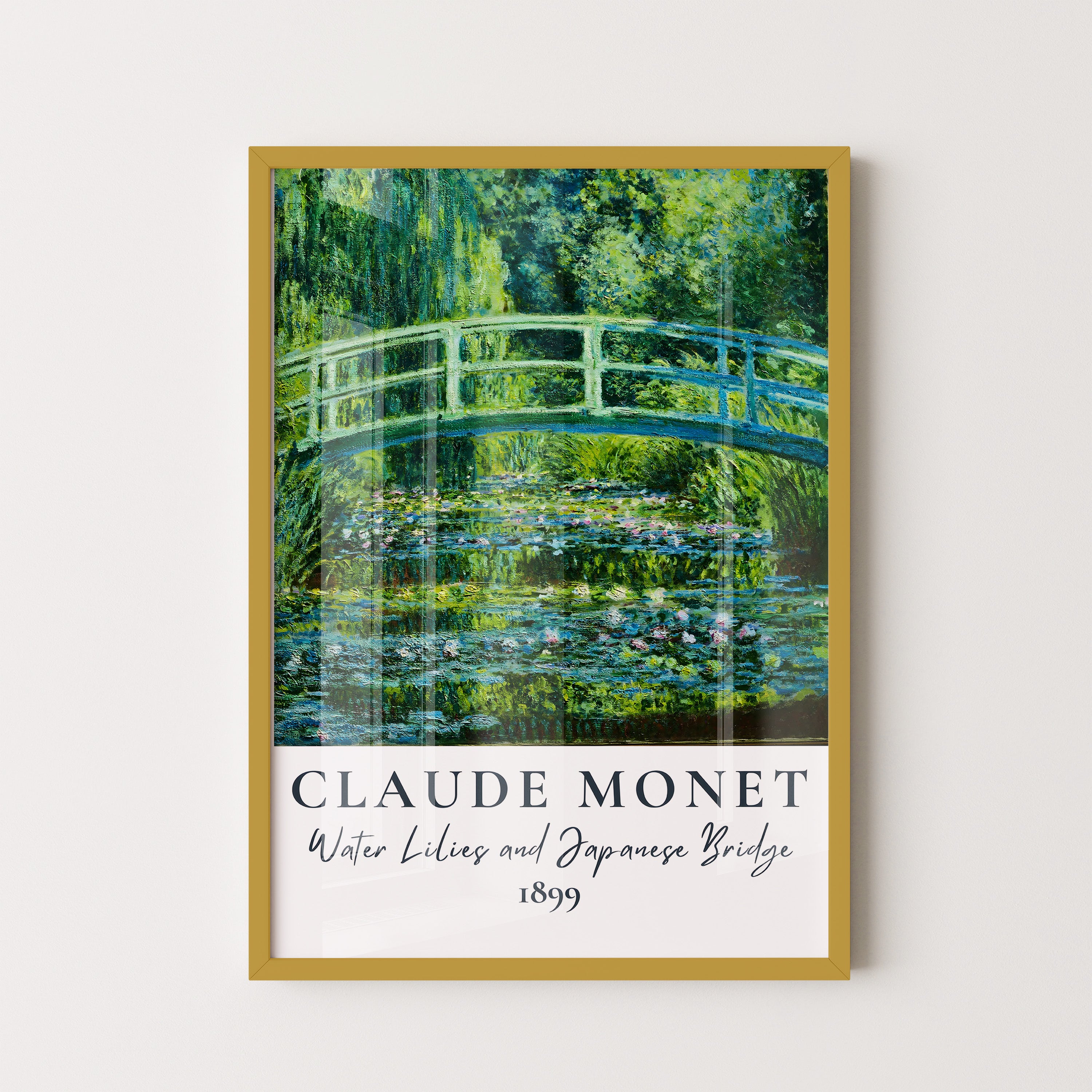 Water Lilies & Japanese Bridge – Claude Monet