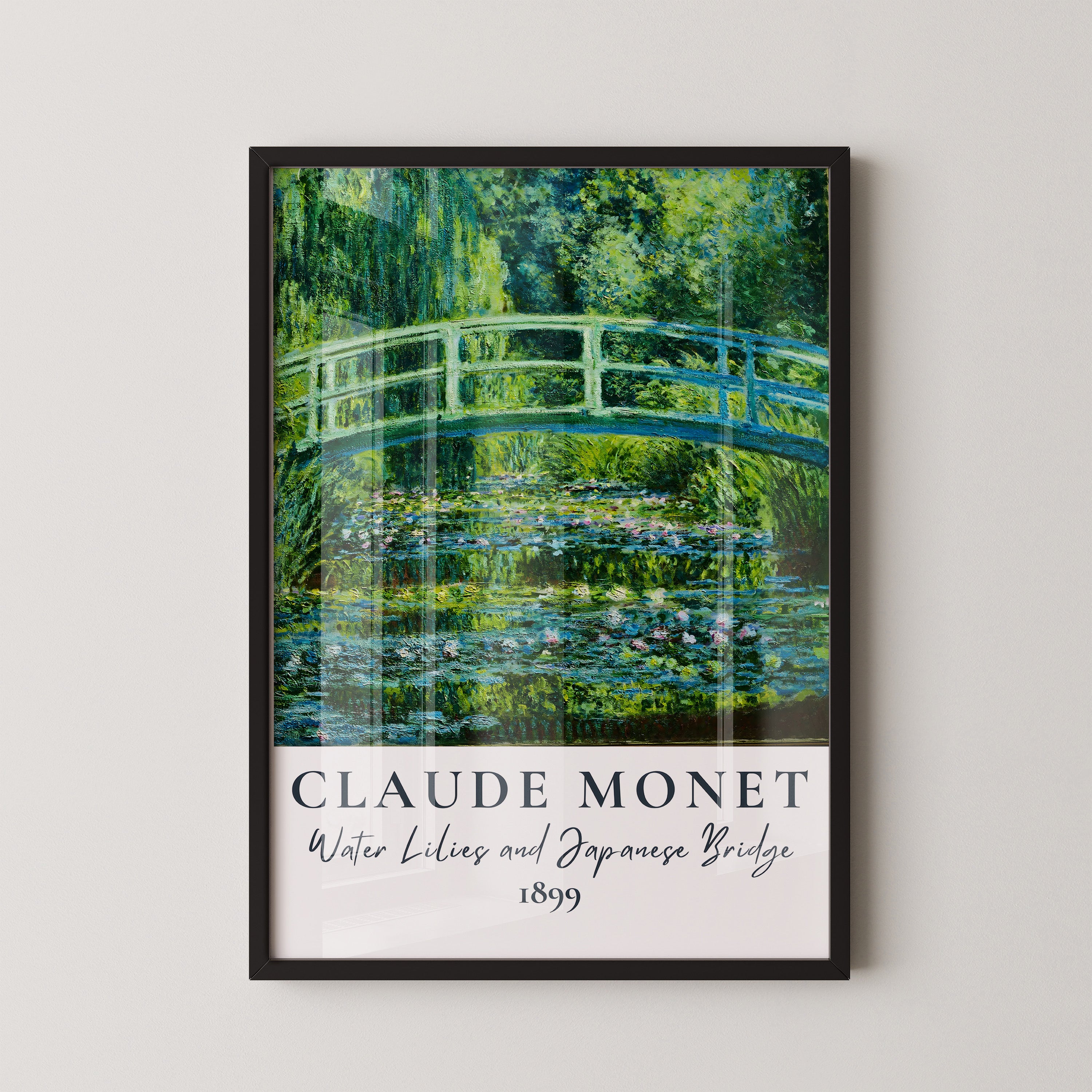 Water Lilies & Japanese Bridge – Claude Monet