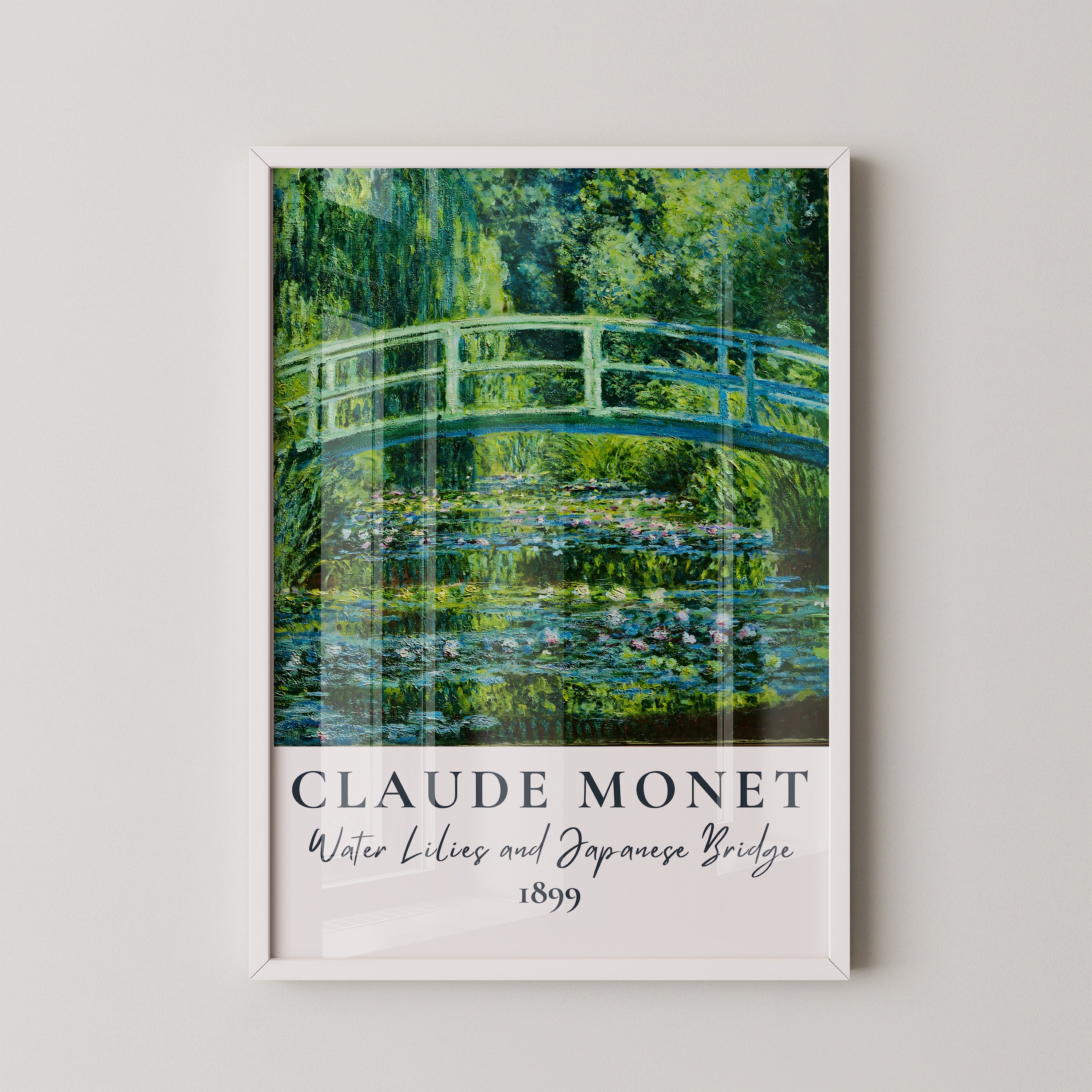 Water Lilies & Japanese Bridge – Claude Monet