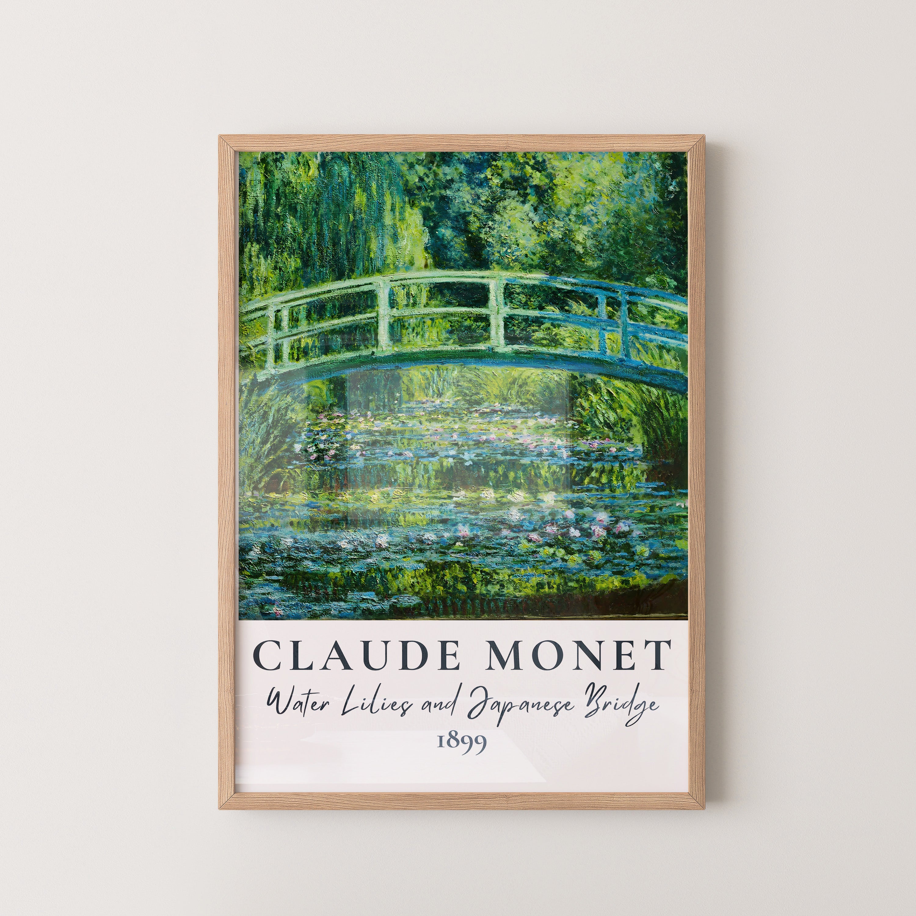 Water Lilies & Japanese Bridge – Claude Monet
