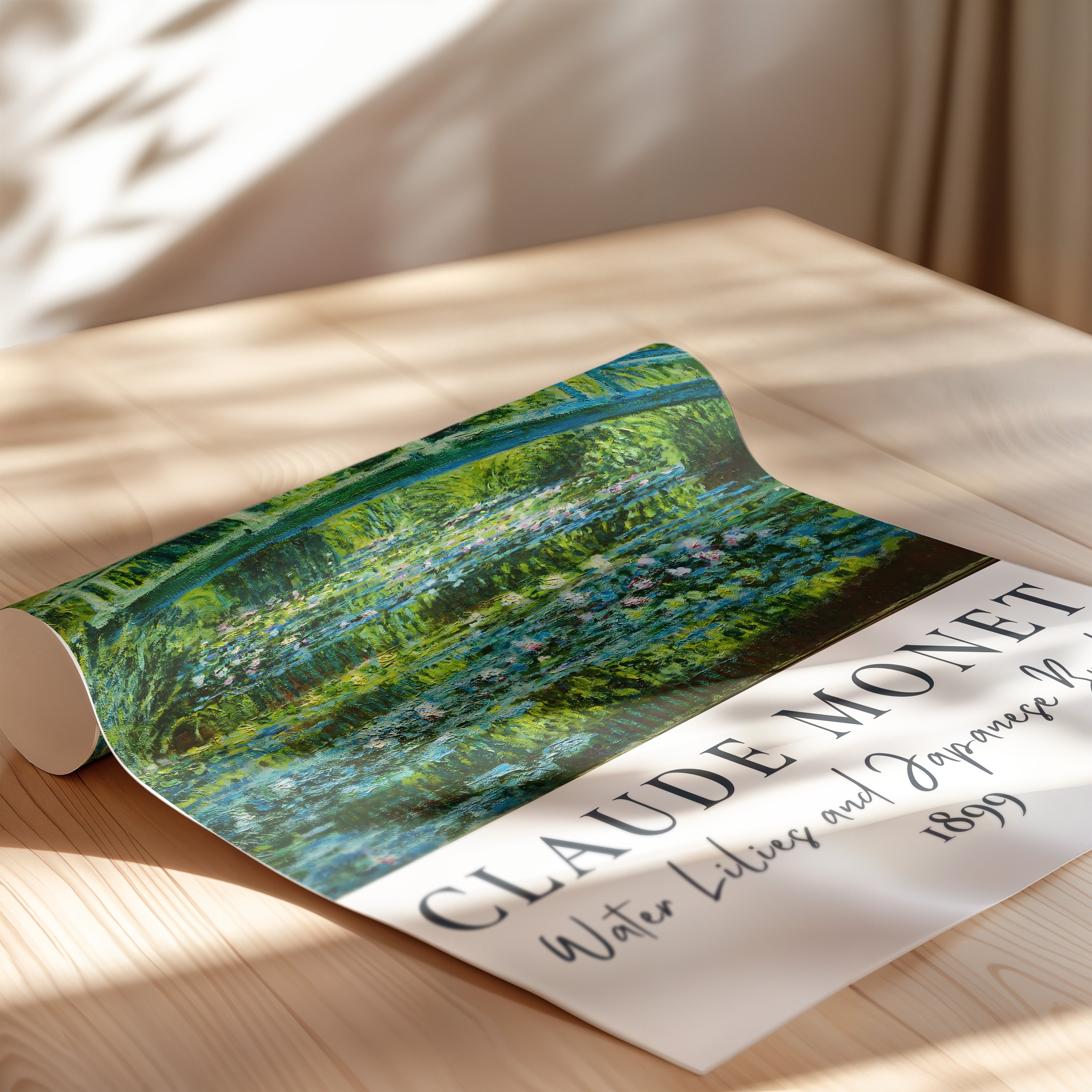 Water Lilies & Japanese Bridge – Claude Monet