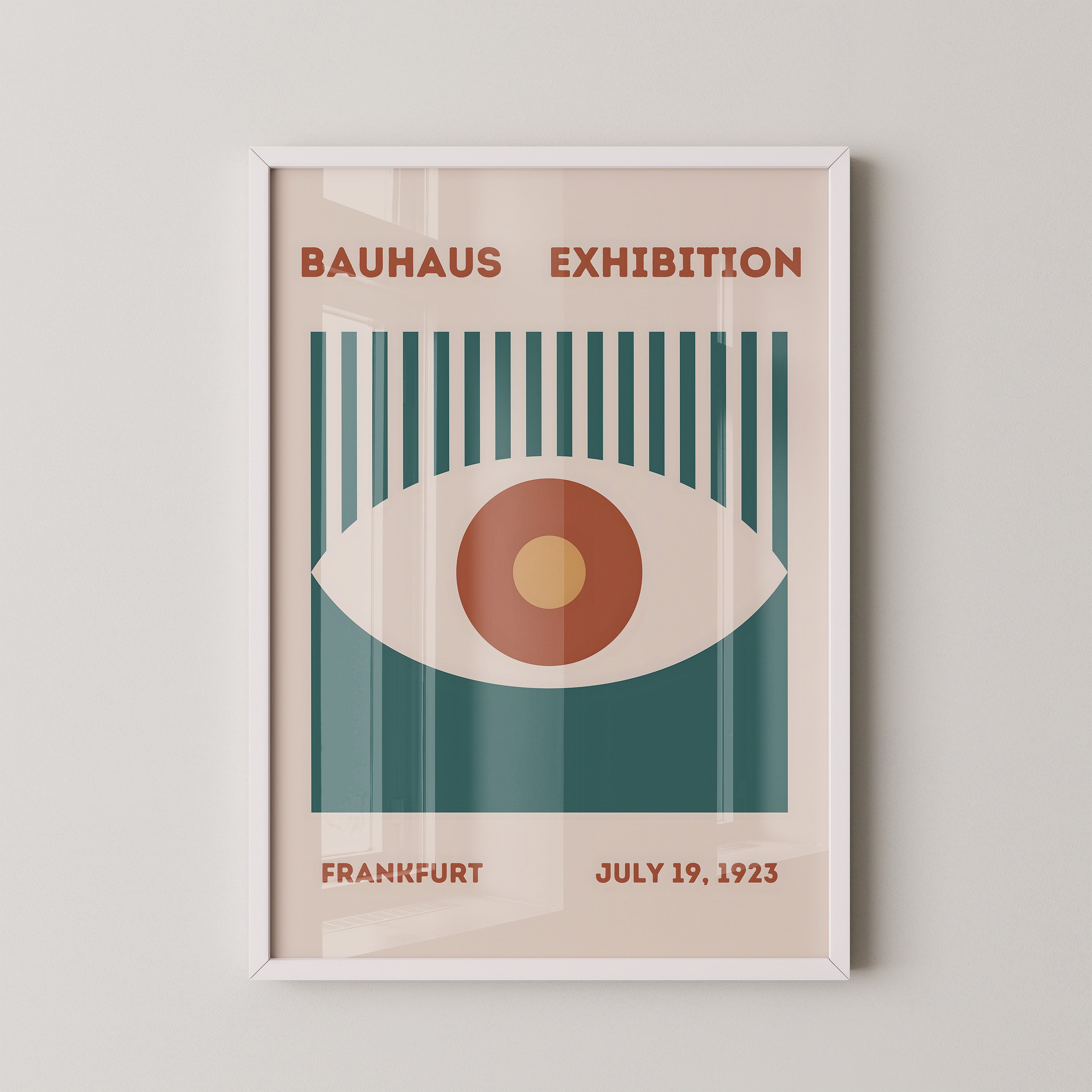 Geometric Eye – Bauhaus Exhibition