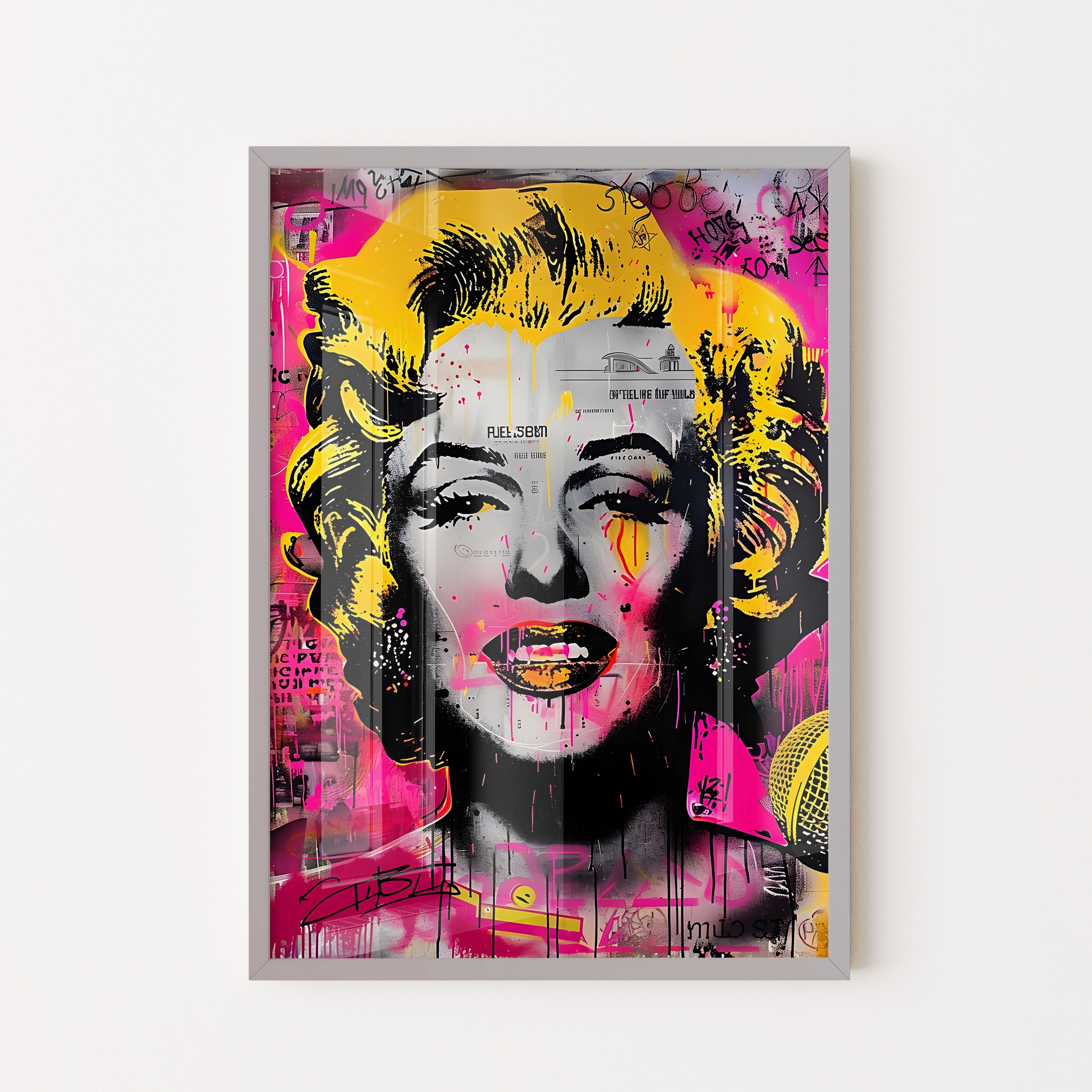 Neon Muse Portrait