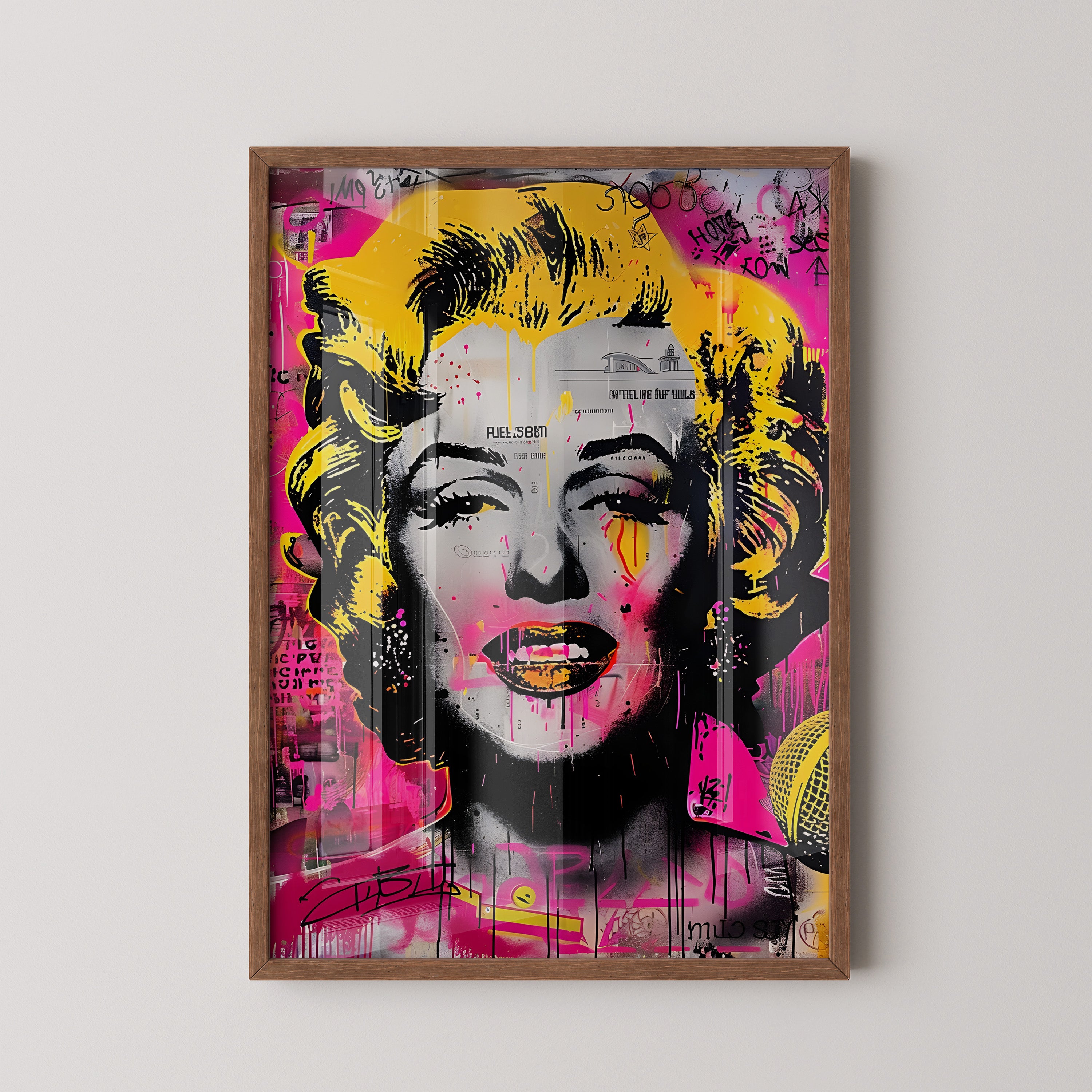Neon Muse Portrait