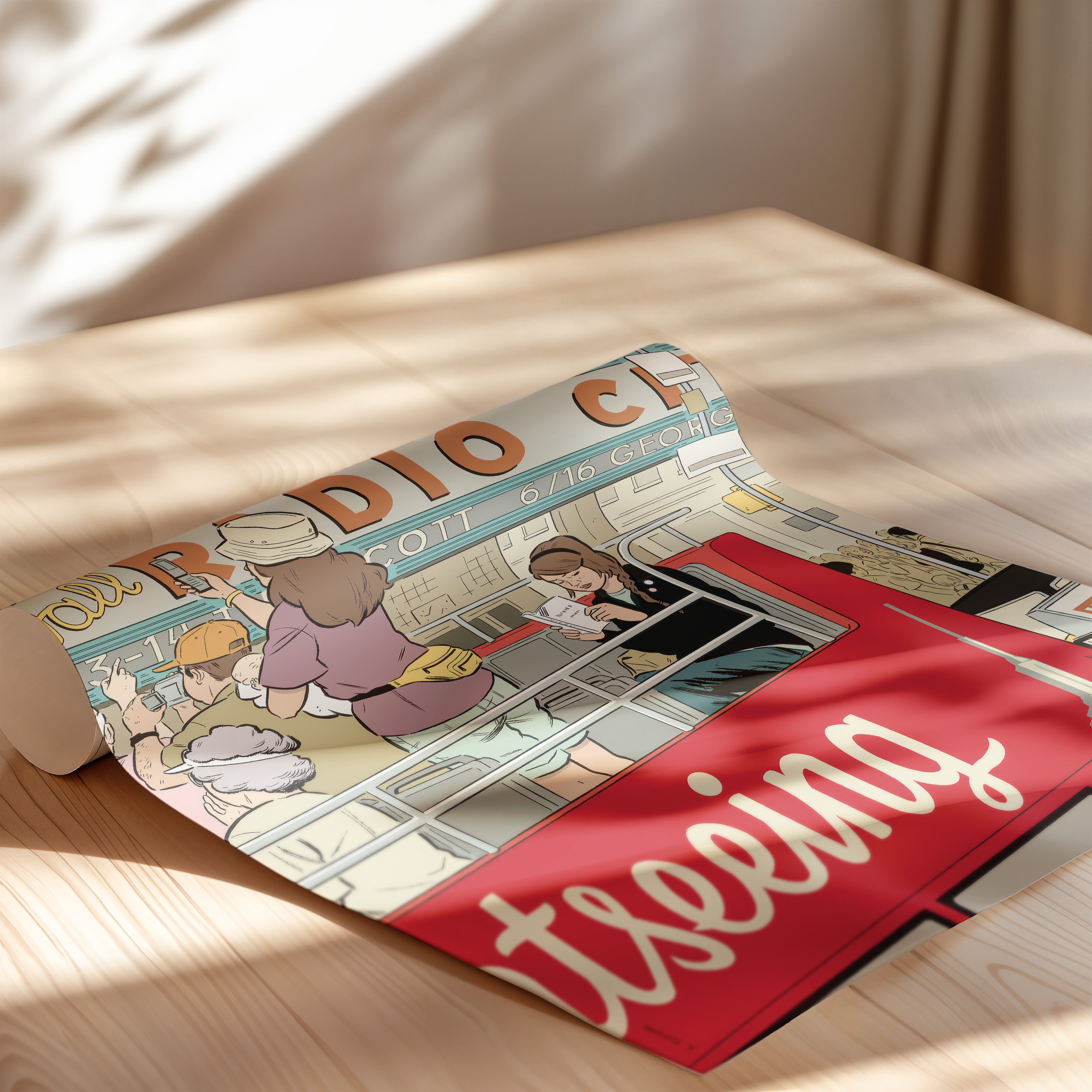 City Sightseeing Tour – Illustrated Urban Moments
