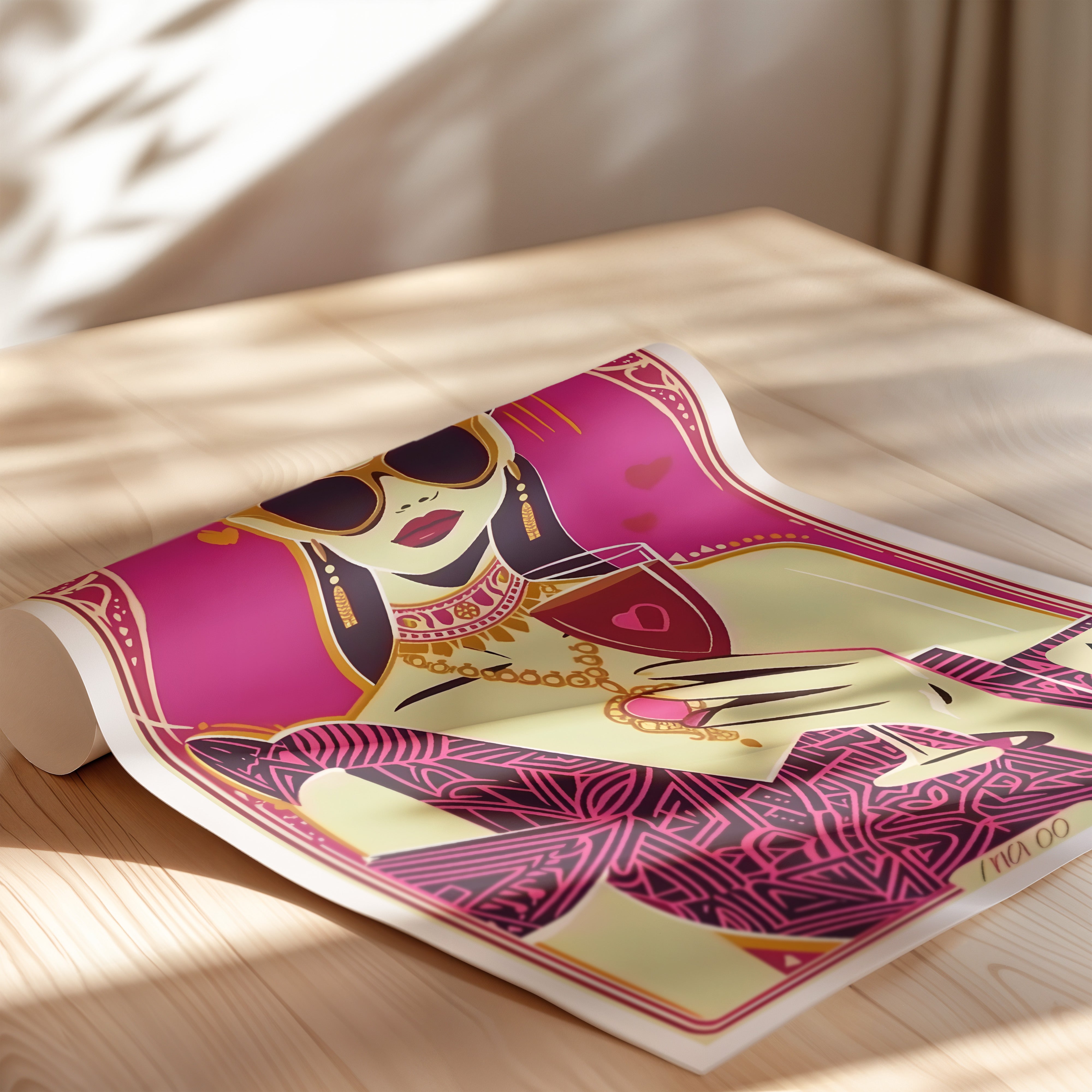 Queen of Spades Pop Art