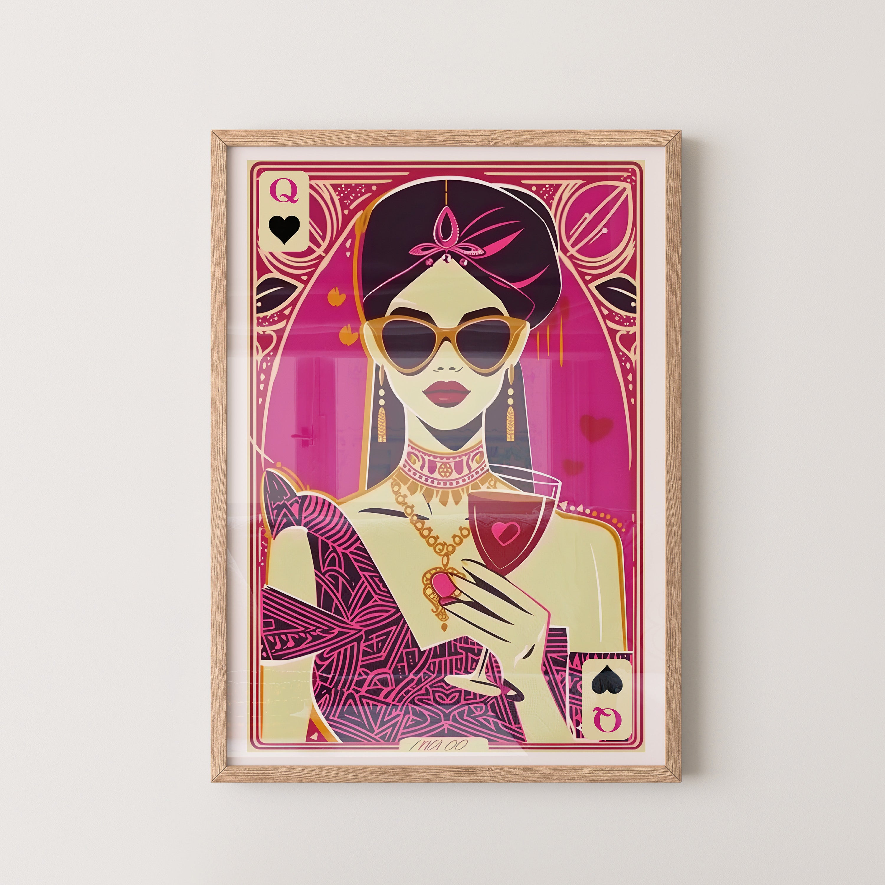 Queen of Spades Pop Art