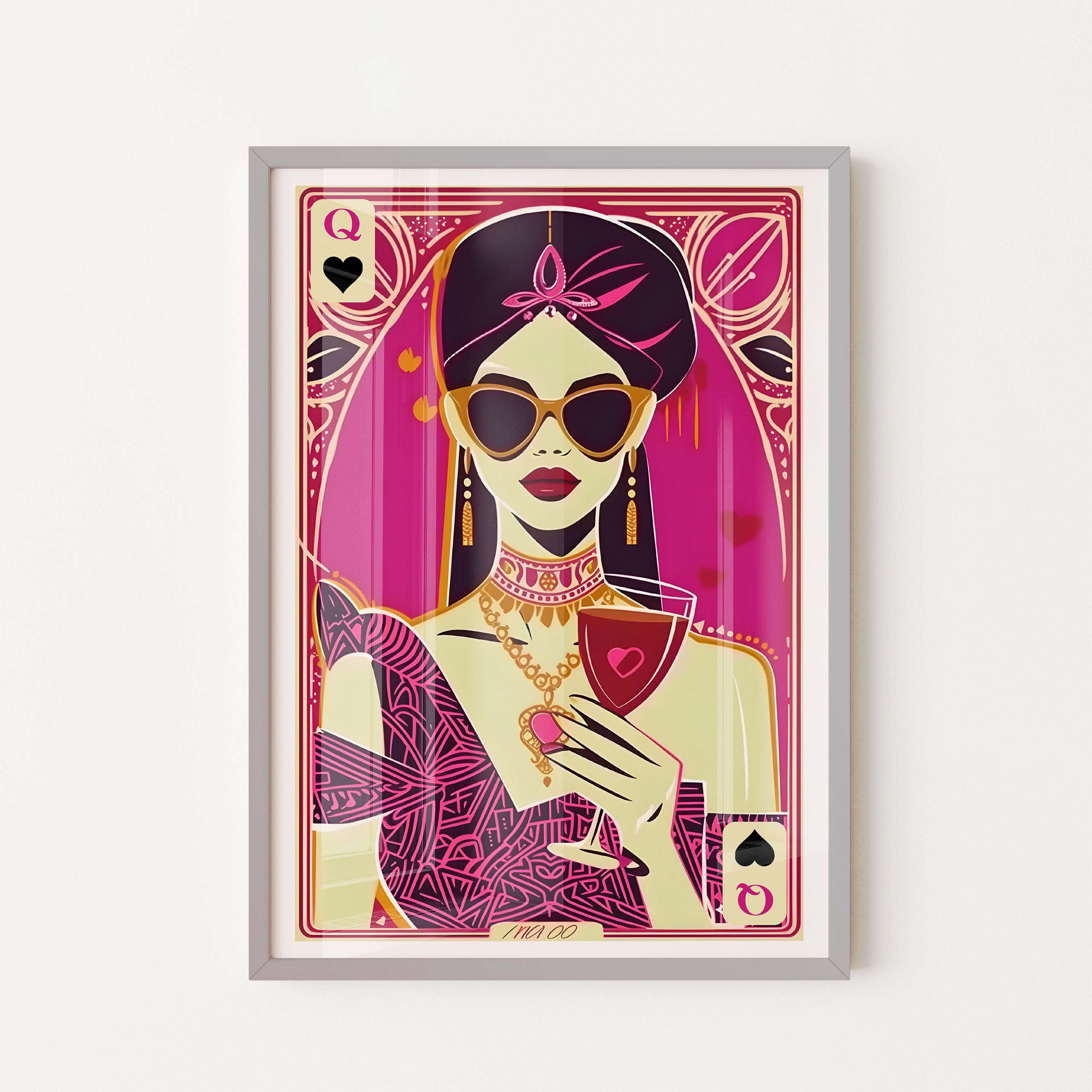 Queen of Spades Pop Art