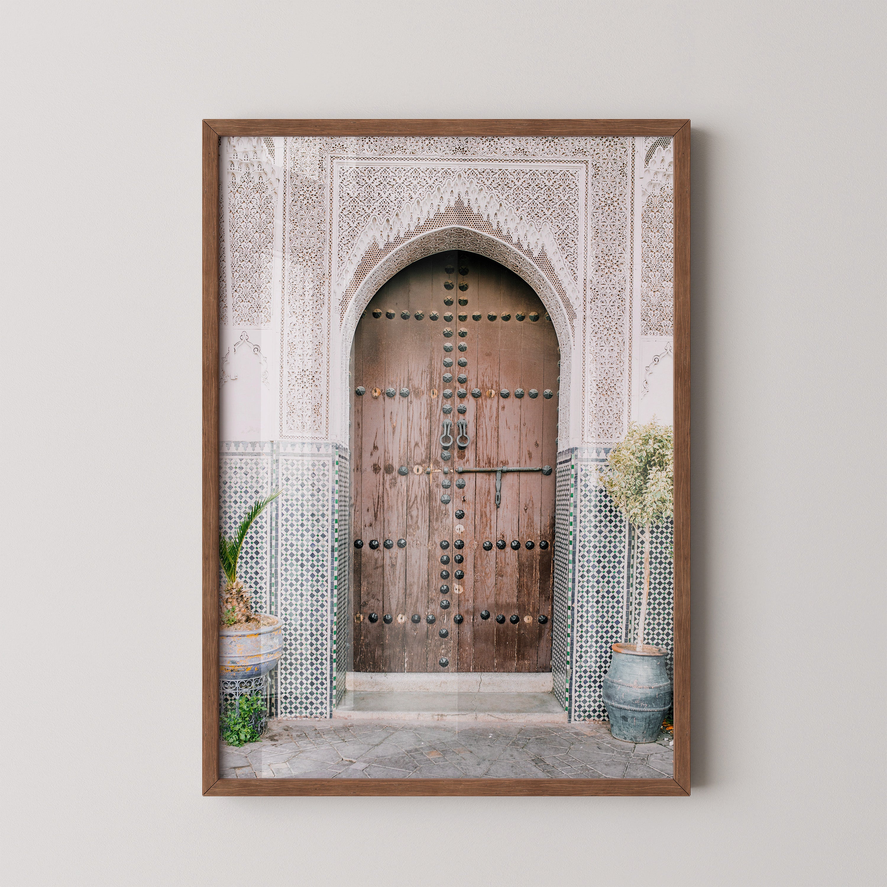 Ornate Wooden Doorway