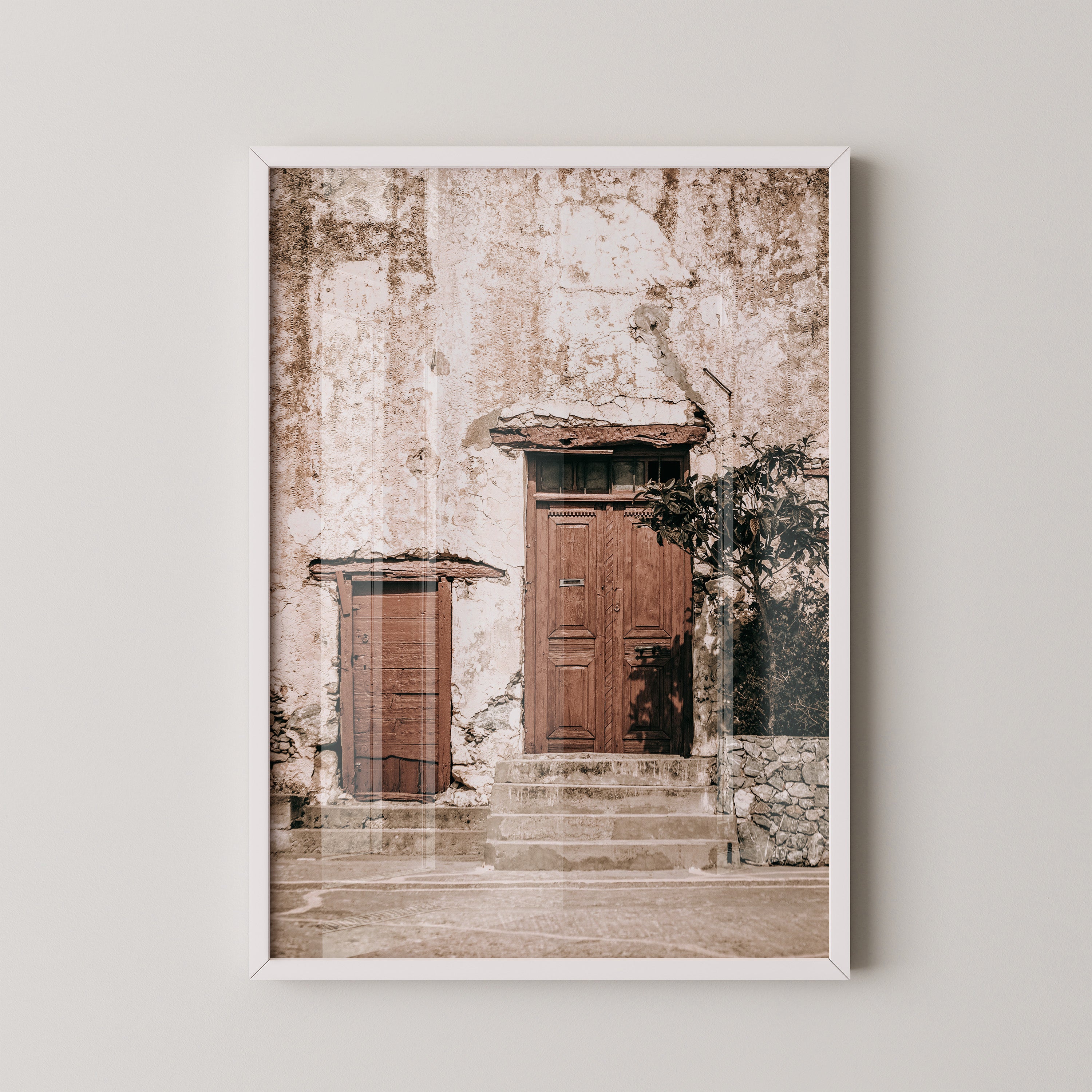 Rustic Wooden Doors – Vintage Wall Photography