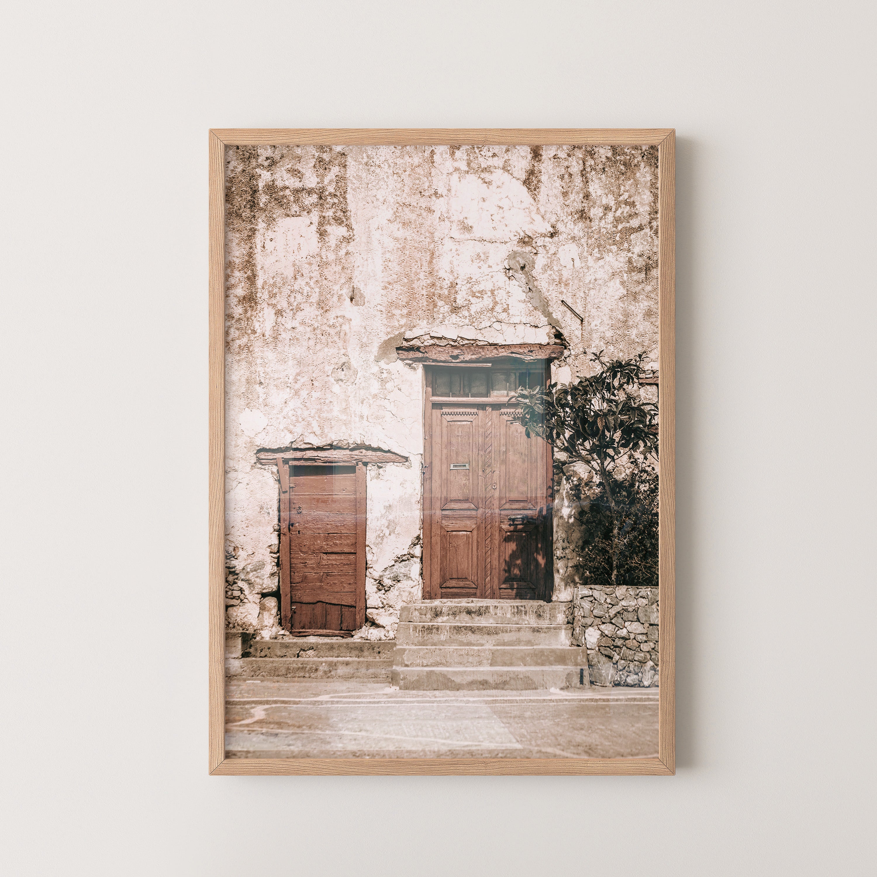 Rustic Wooden Doors – Vintage Wall Photography