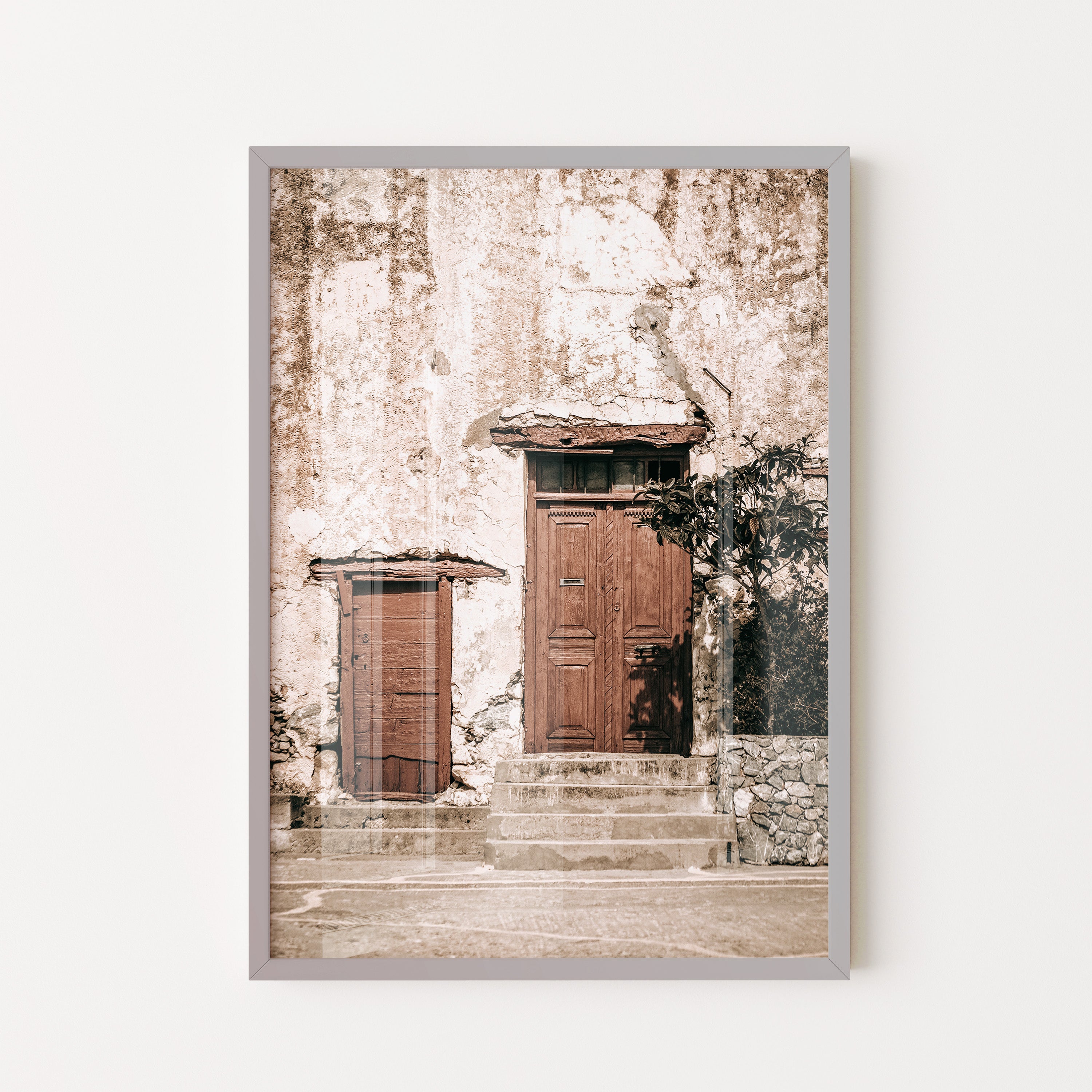 Rustic Wooden Doors – Vintage Wall Photography