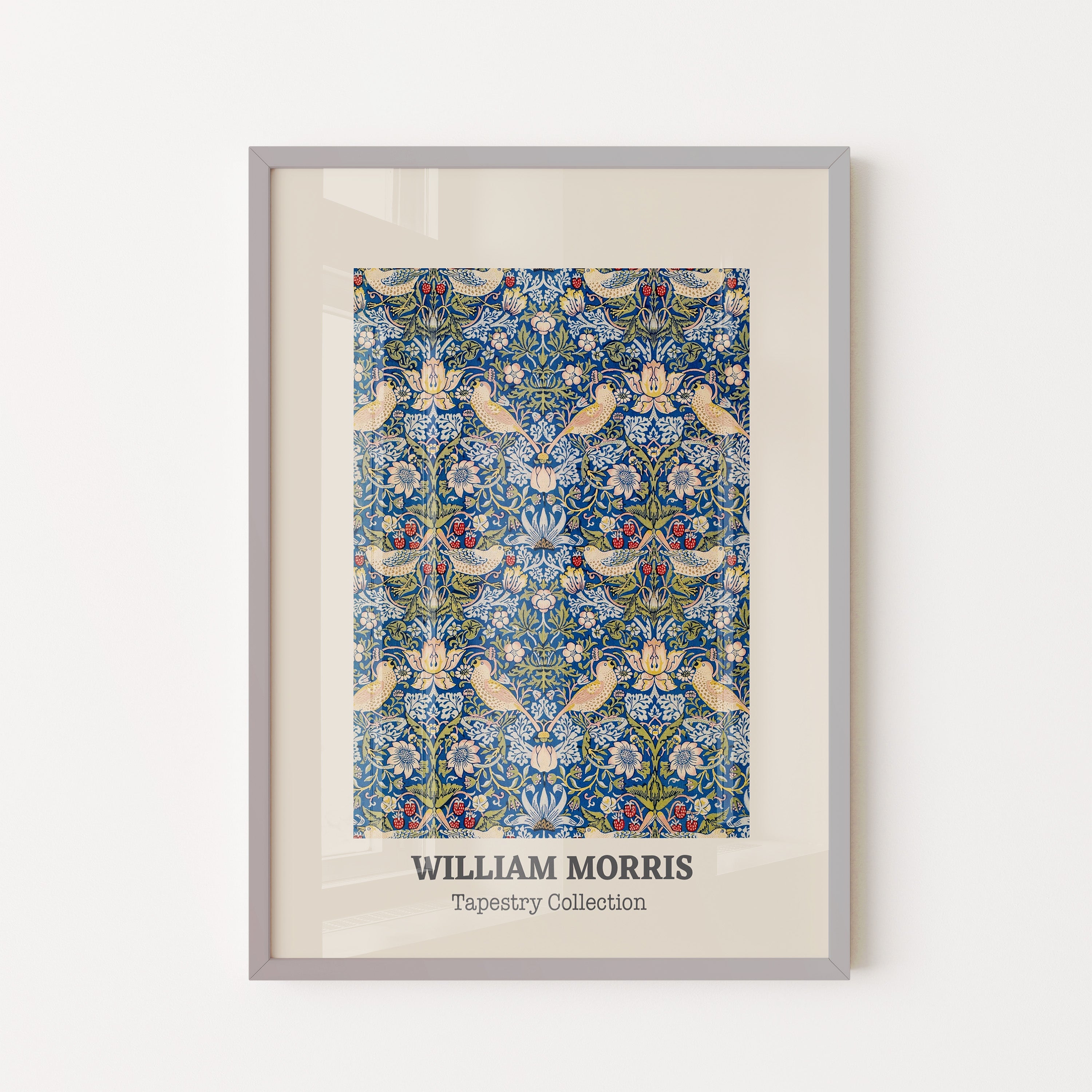 Blue Tapestry Birds – William Morris