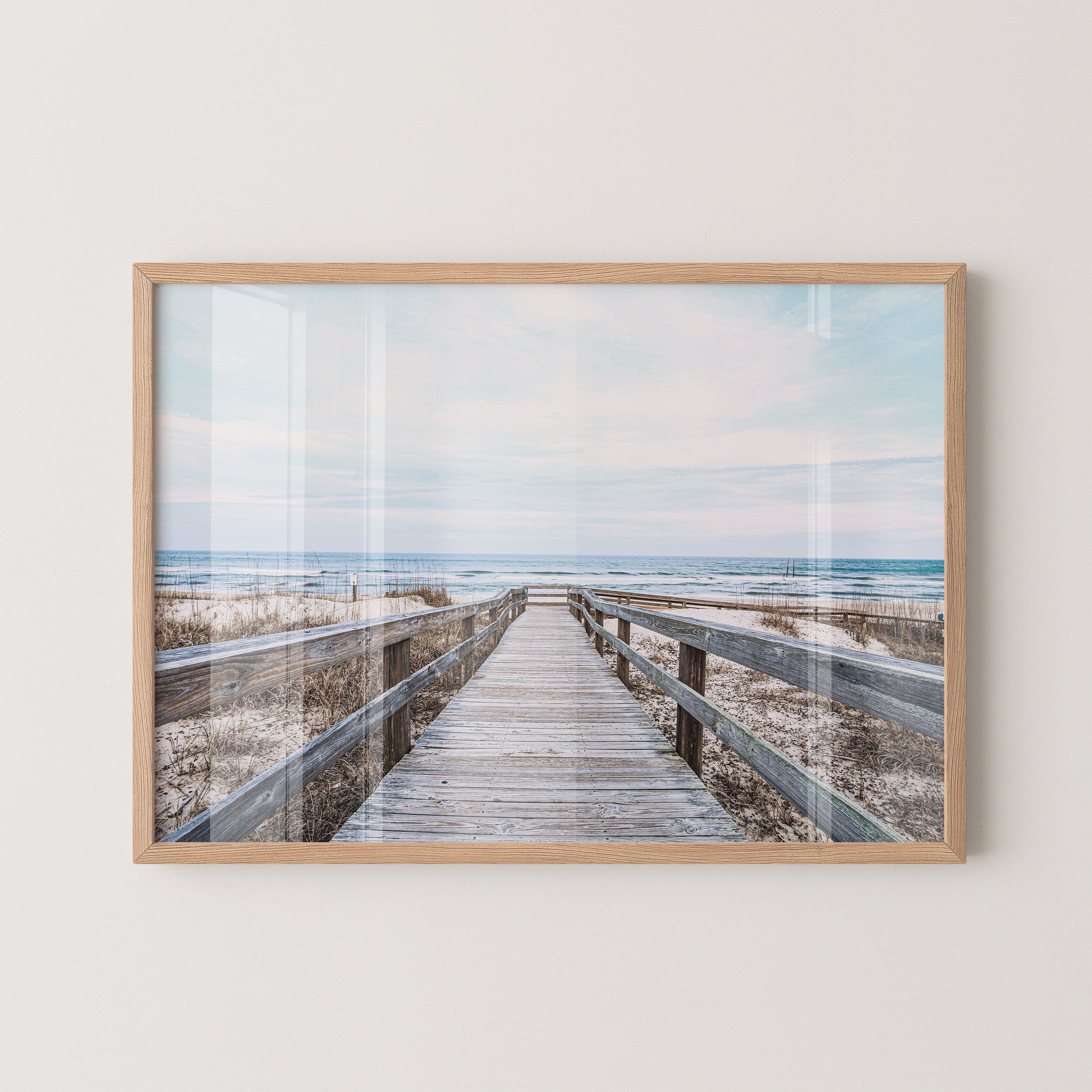 Boardwalk to Ocean – Beach Landscape