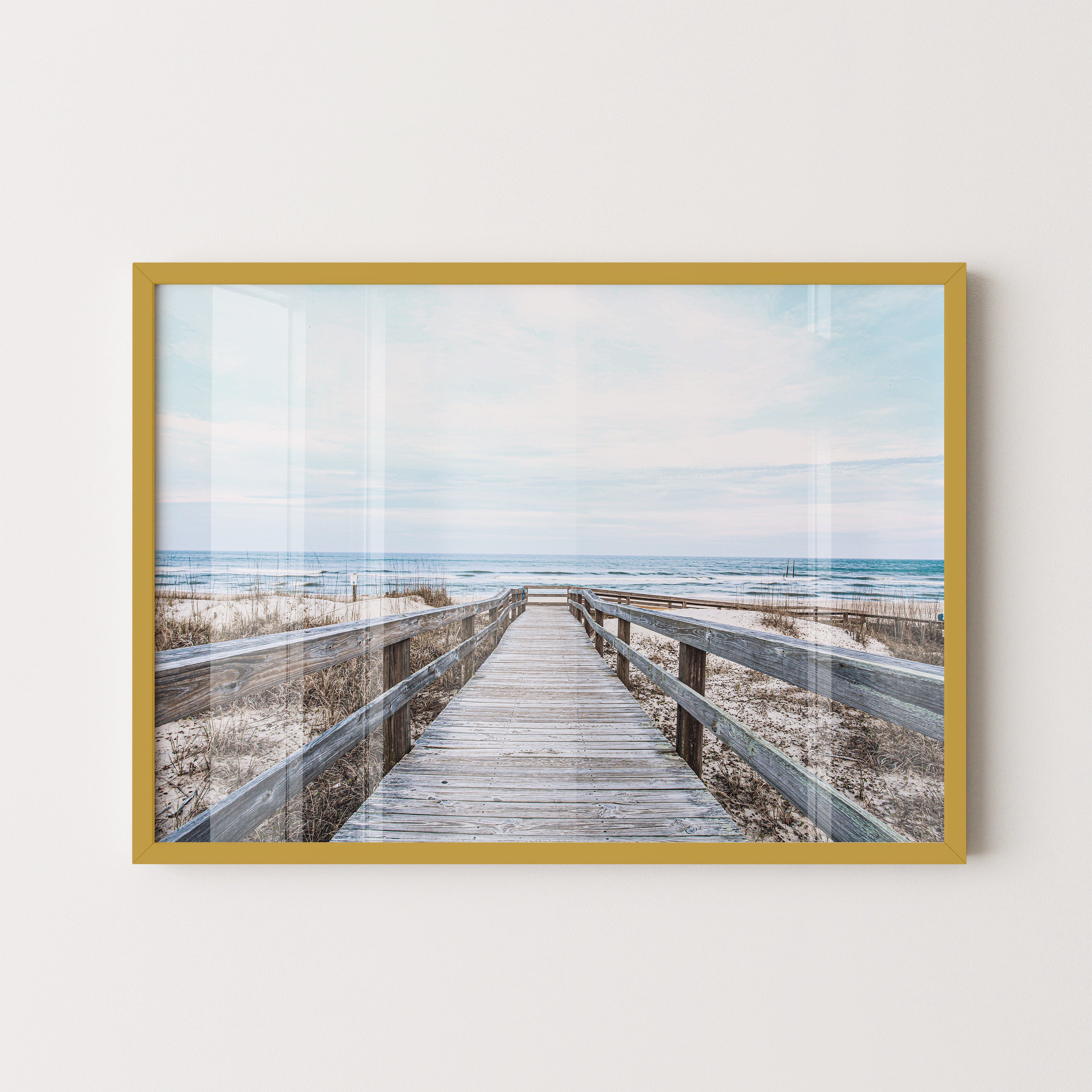 Boardwalk to Ocean – Beach Landscape
