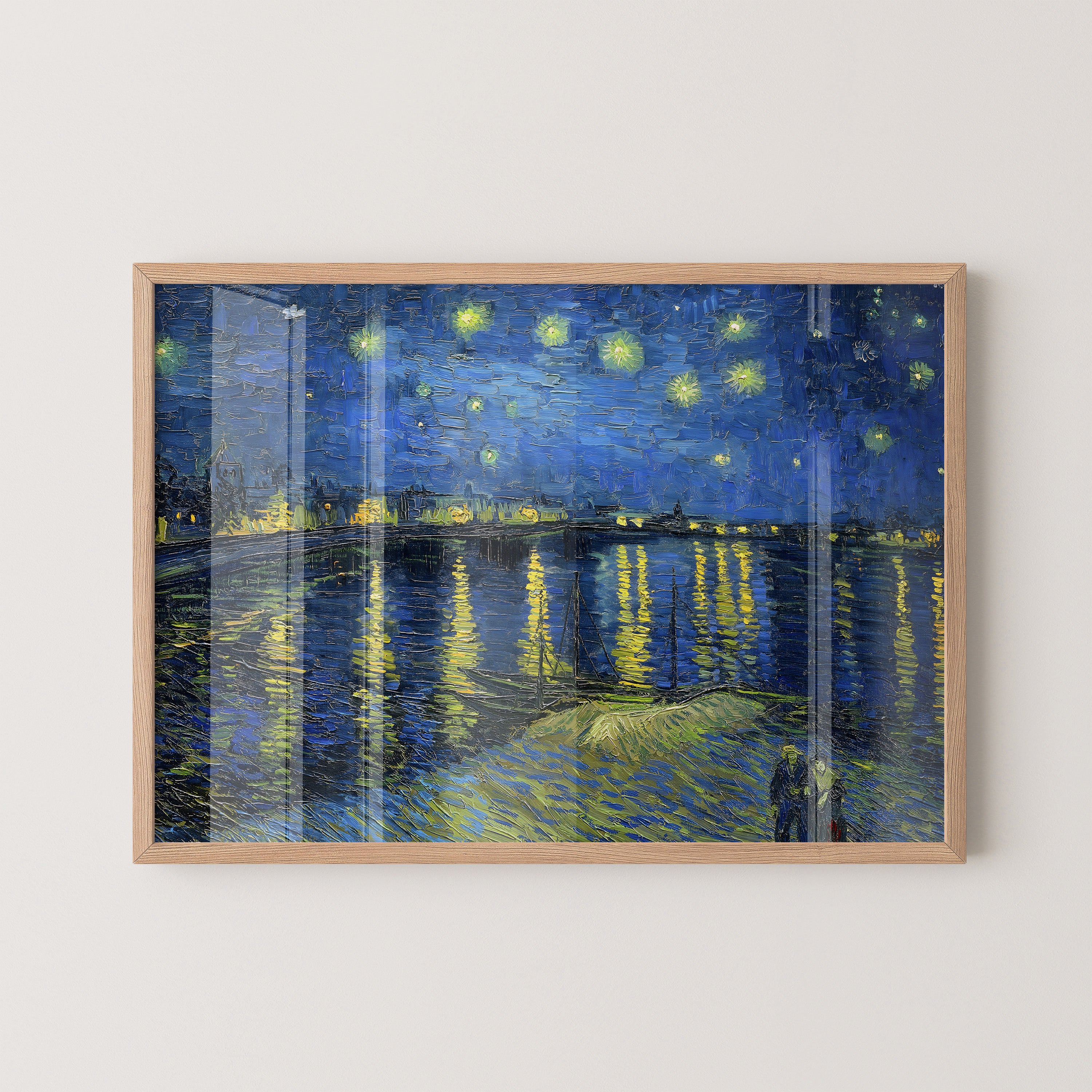 Starry Night Over the Rhône – Vincent van Gogh, 1888