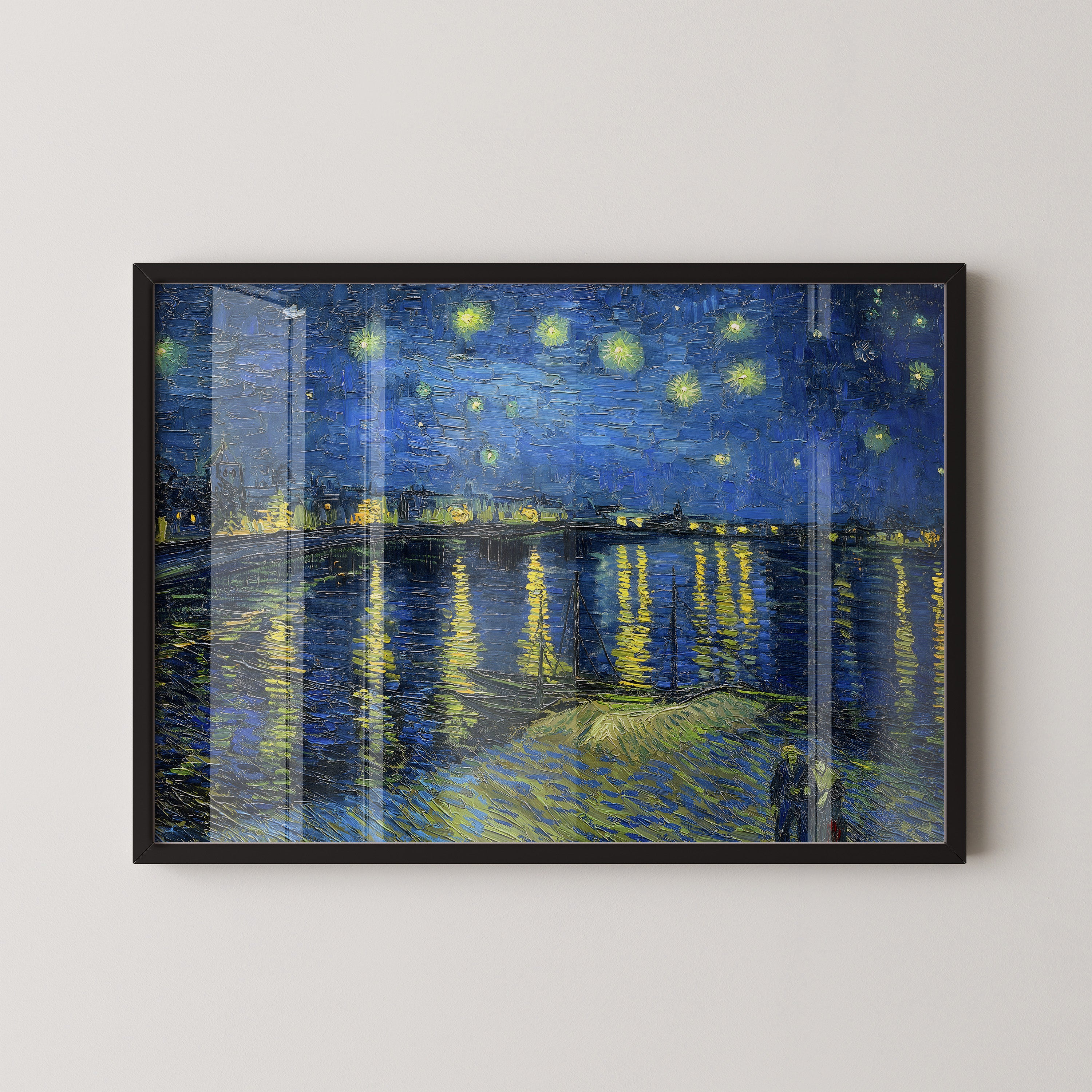 Starry Night Over the Rhône – Vincent van Gogh, 1888
