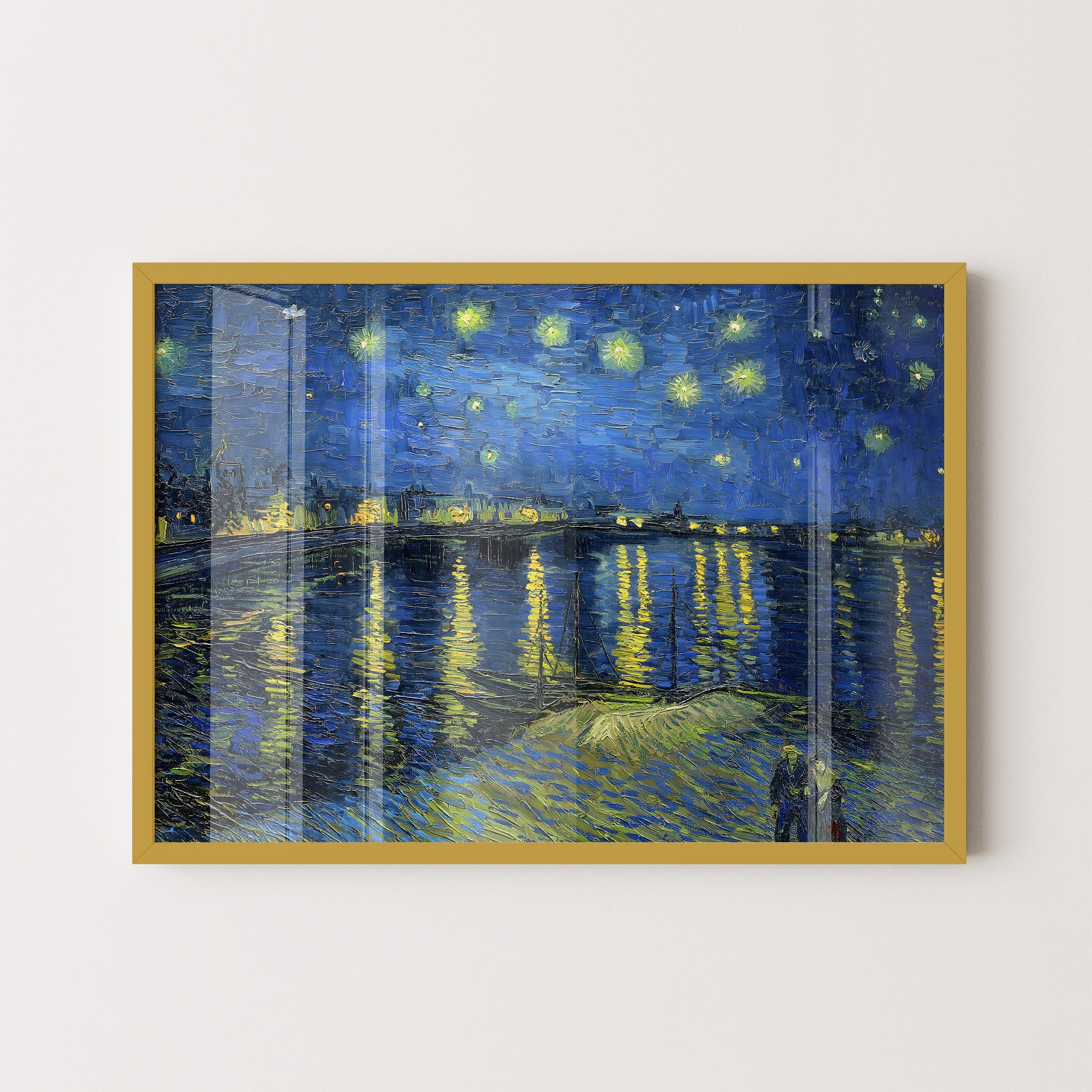 Starry Night Over the Rhône – Vincent van Gogh, 1888