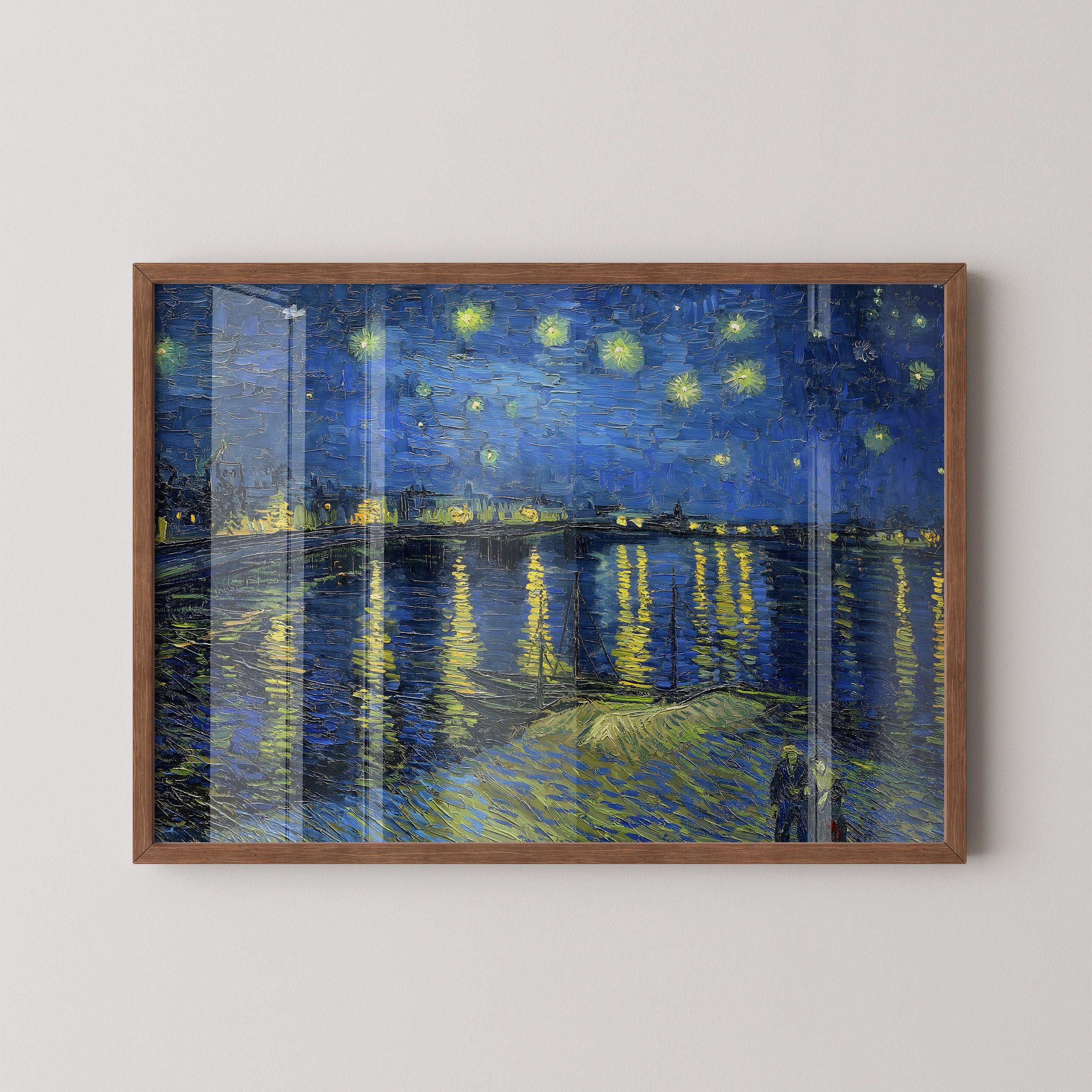 Starry Night Over the Rhône – Vincent van Gogh, 1888