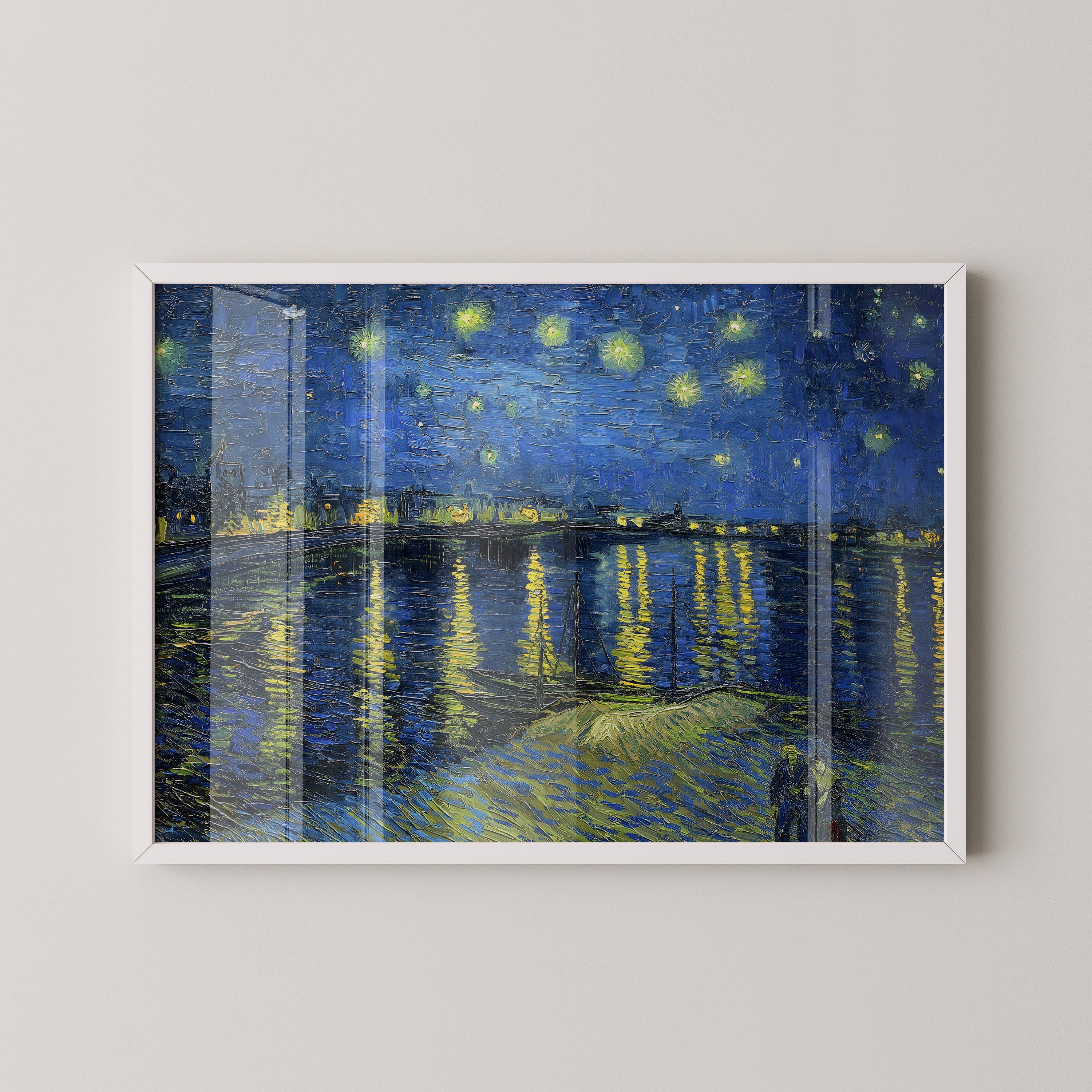 Starry Night Over the Rhône – Vincent van Gogh, 1888