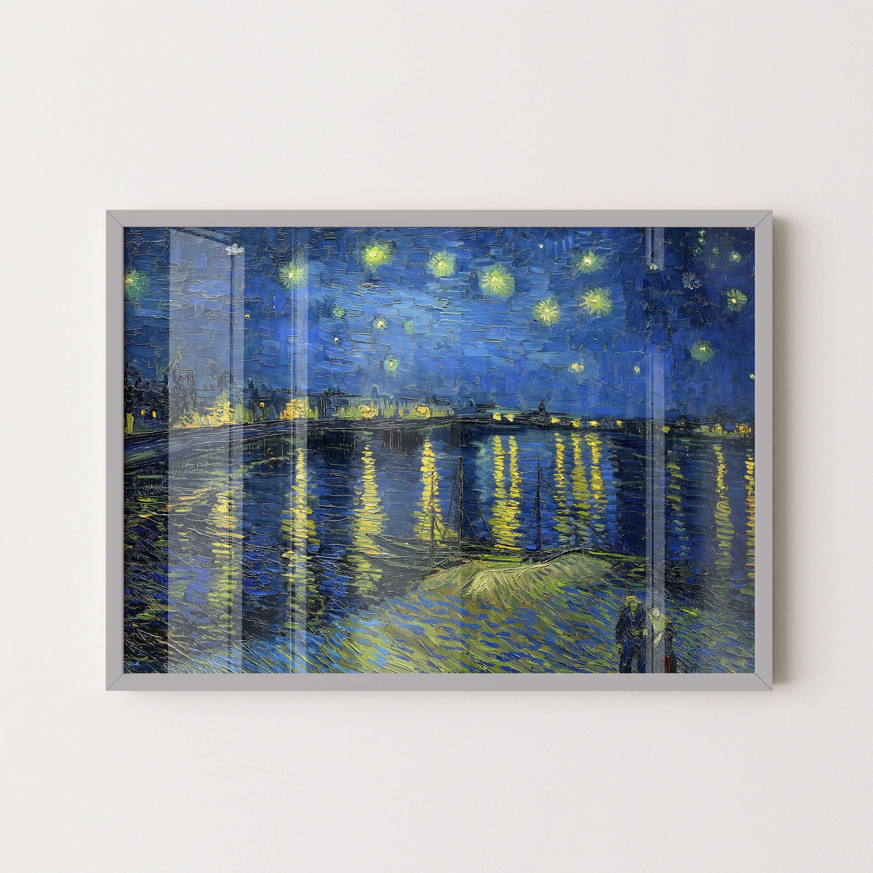 Starry Night Over the Rhône – Vincent van Gogh, 1888