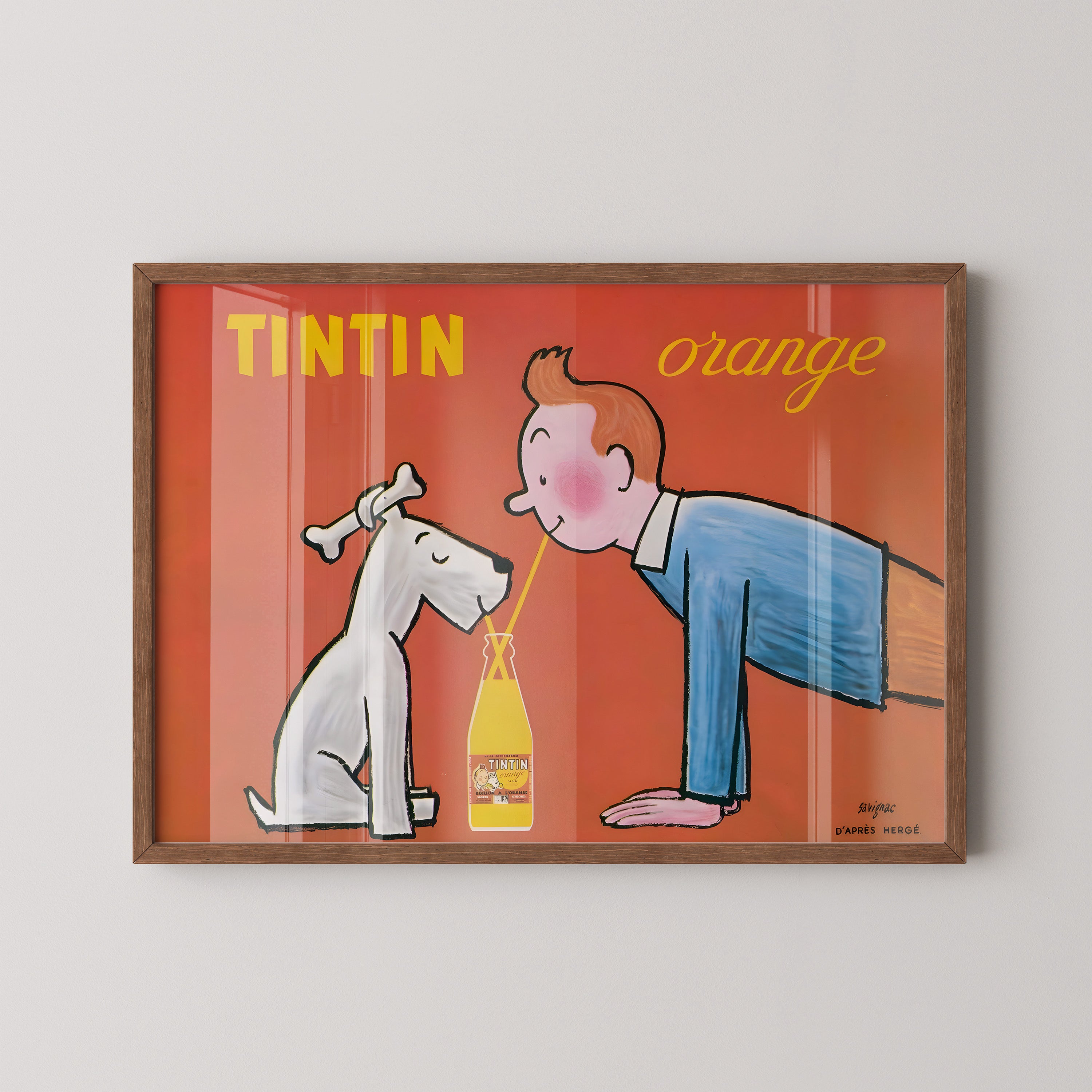 Tintin Orange Moment