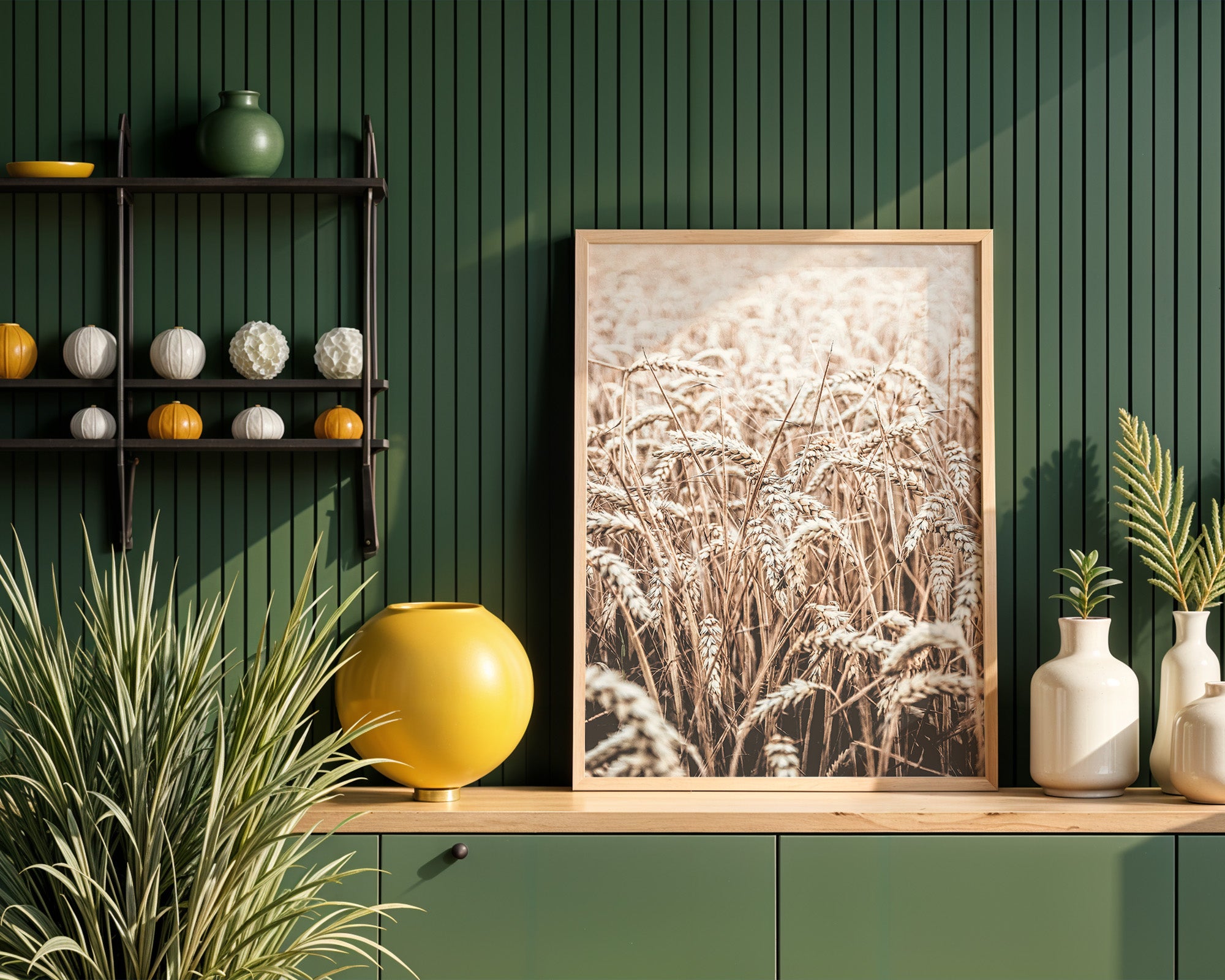 Golden Wheat Field – Soft Autumn Light