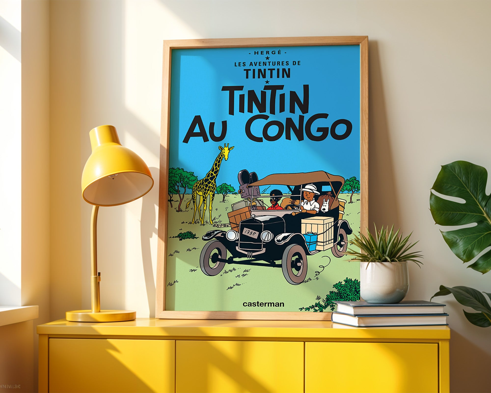 Vintage Safari Adventure Poster