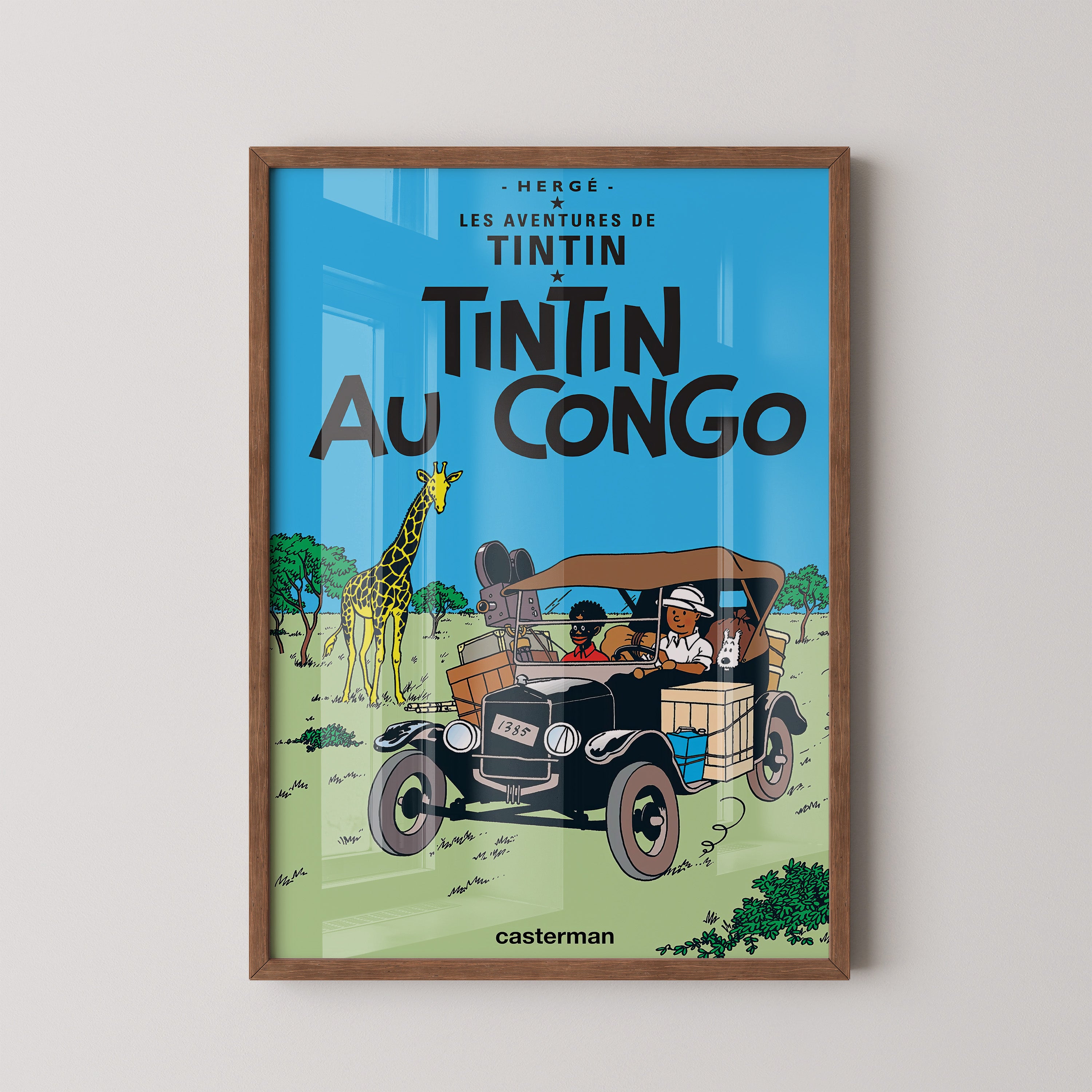 Vintage Safari Adventure Poster