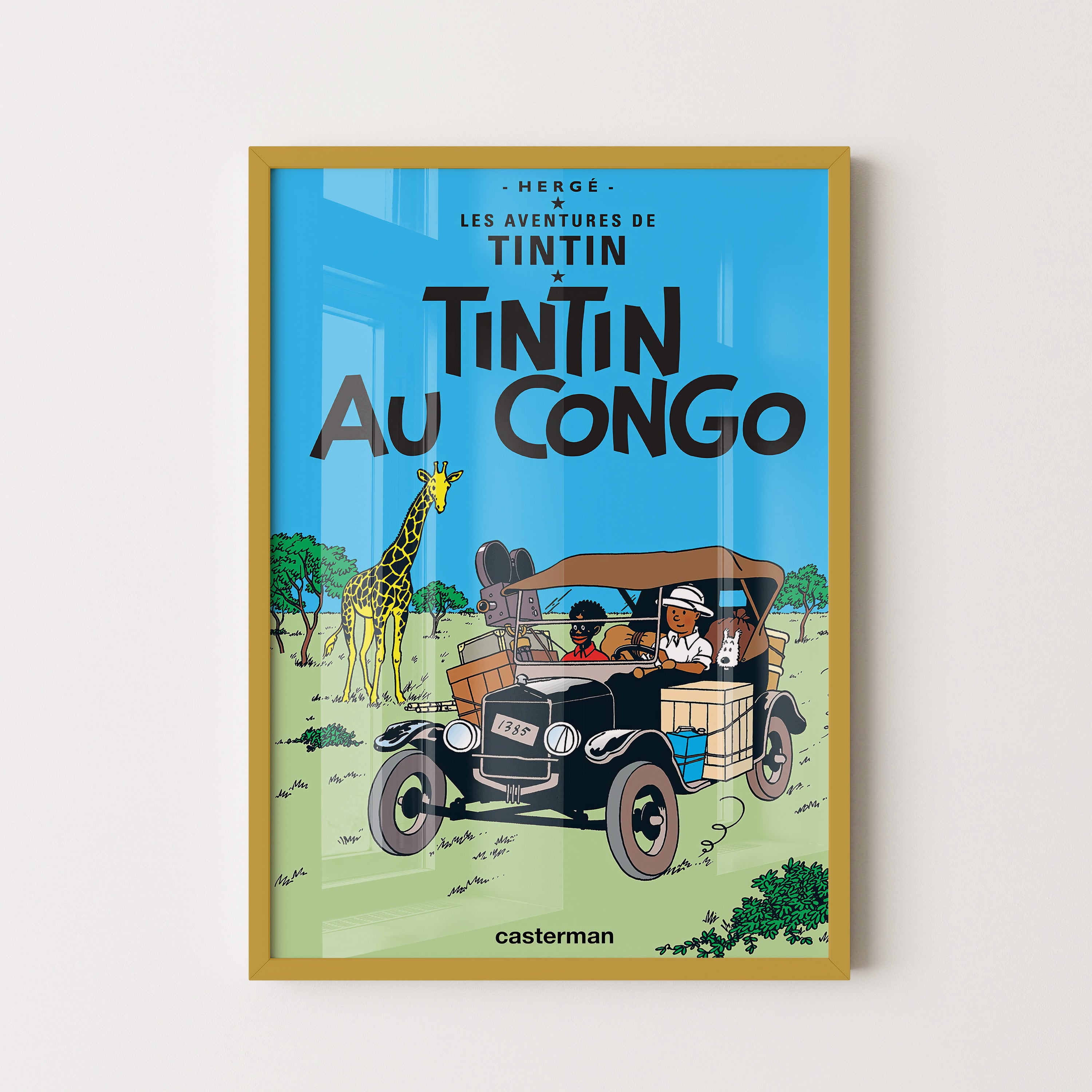 Vintage Safari Adventure Poster