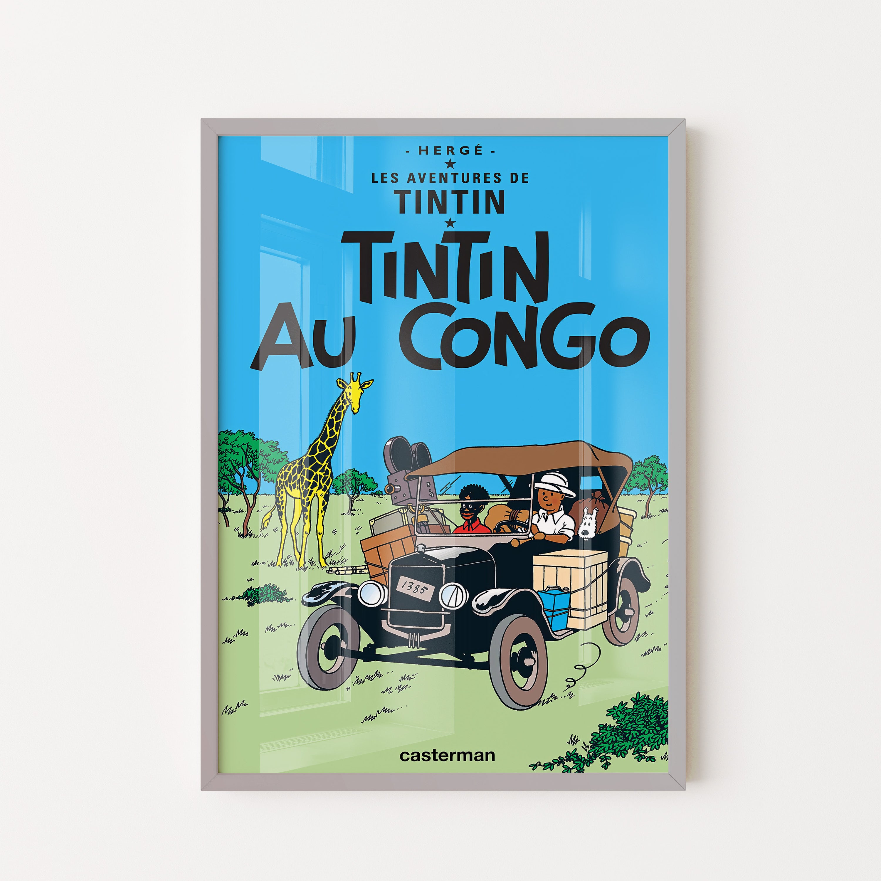 Vintage Safari Adventure Poster